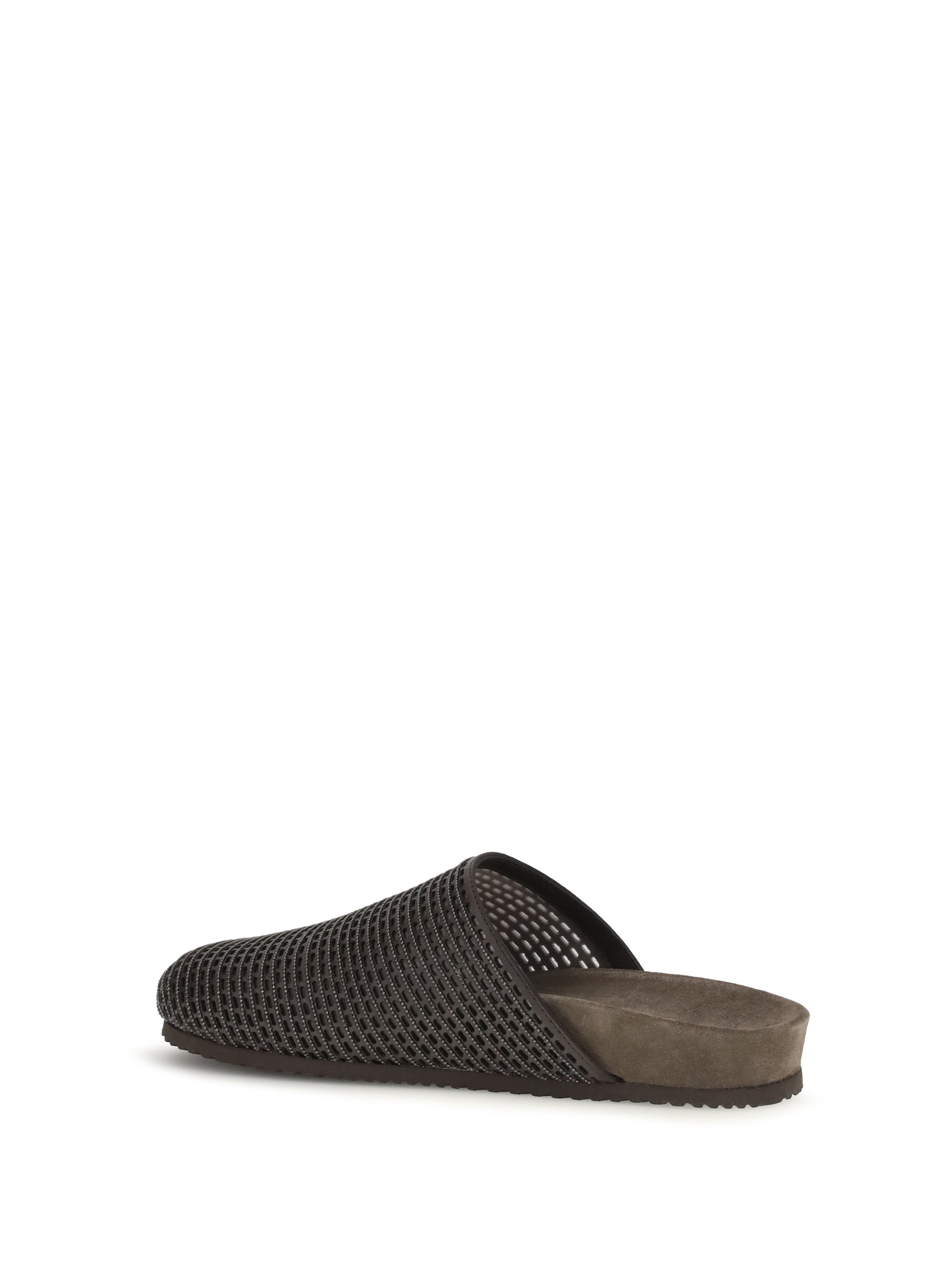 Brunello Cucinelli Women Leather Slides BRUNELLO CUCINELLI