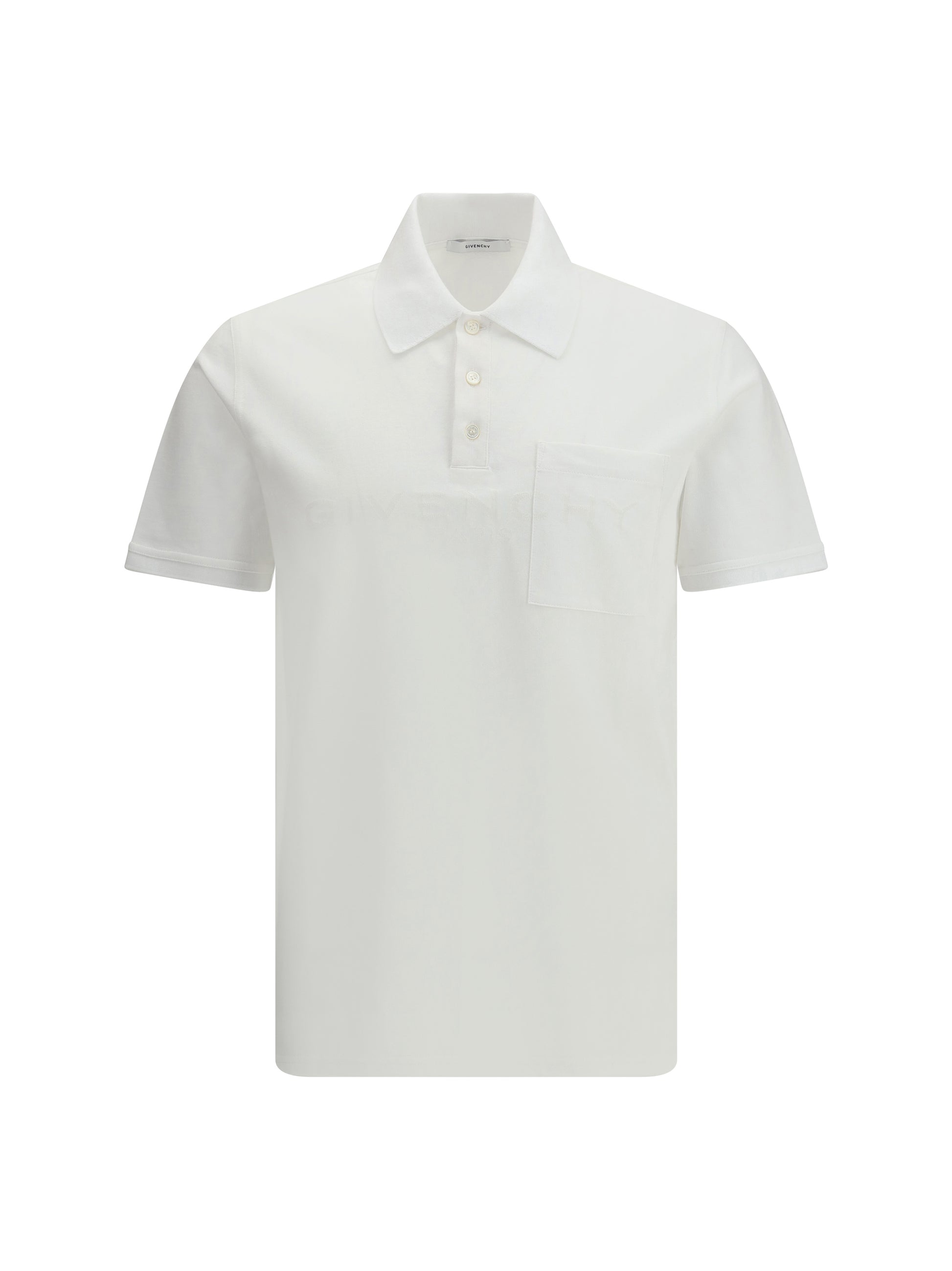 Givenchy Men Cotton Polo Shirt With Logo GIVENCHY