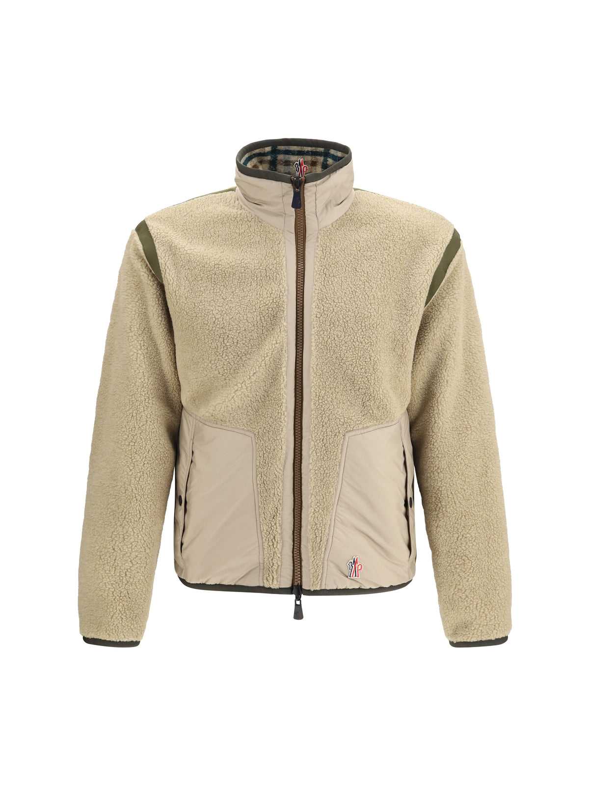 Moncler Grenoble Men Reversible Teddy-Effect Zip Sweatshirt MONCLER GRENOBLE