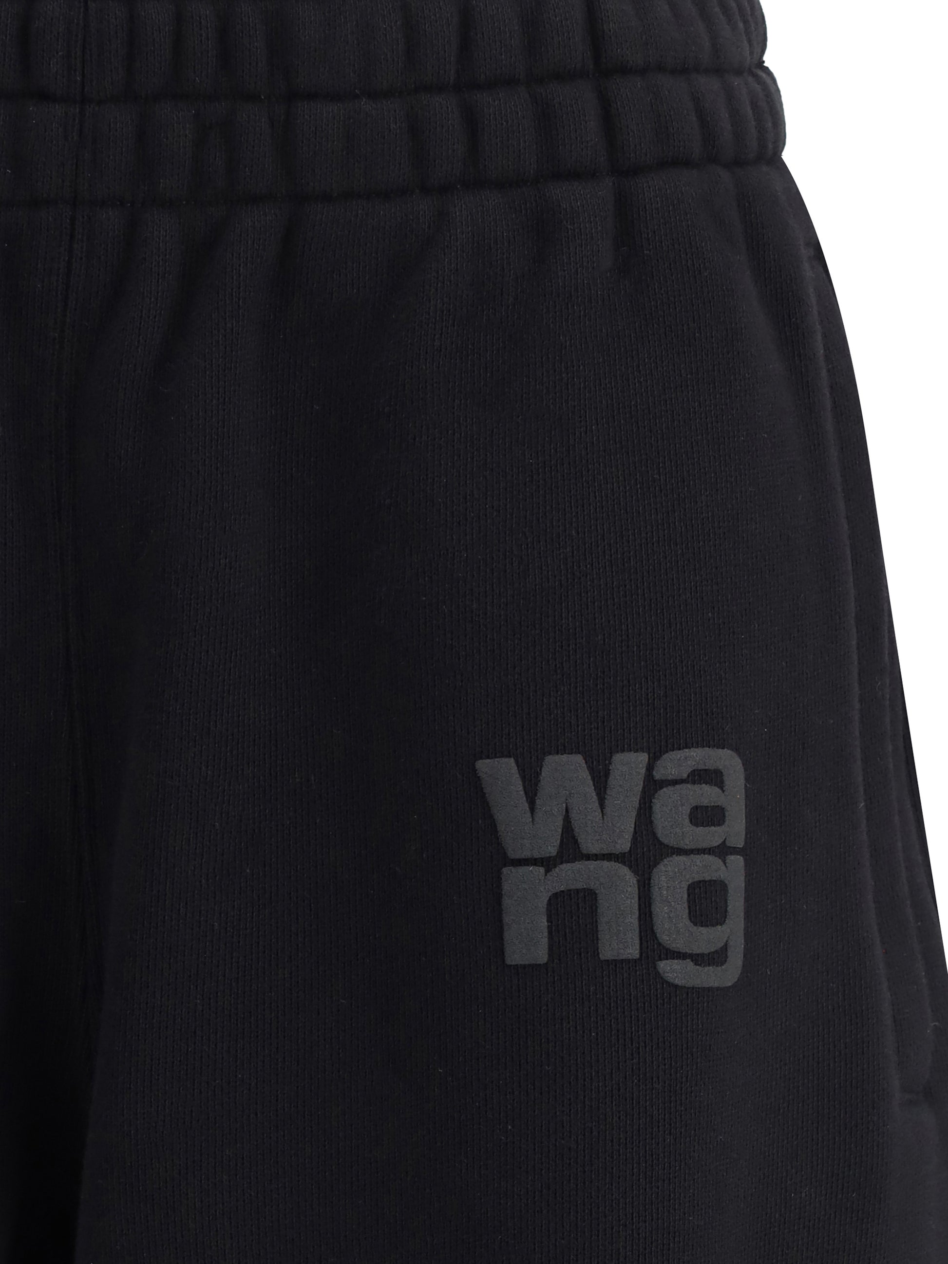 Alexander Wang Women Puff-Print Logo Sweatpants ALEXANDER WANG