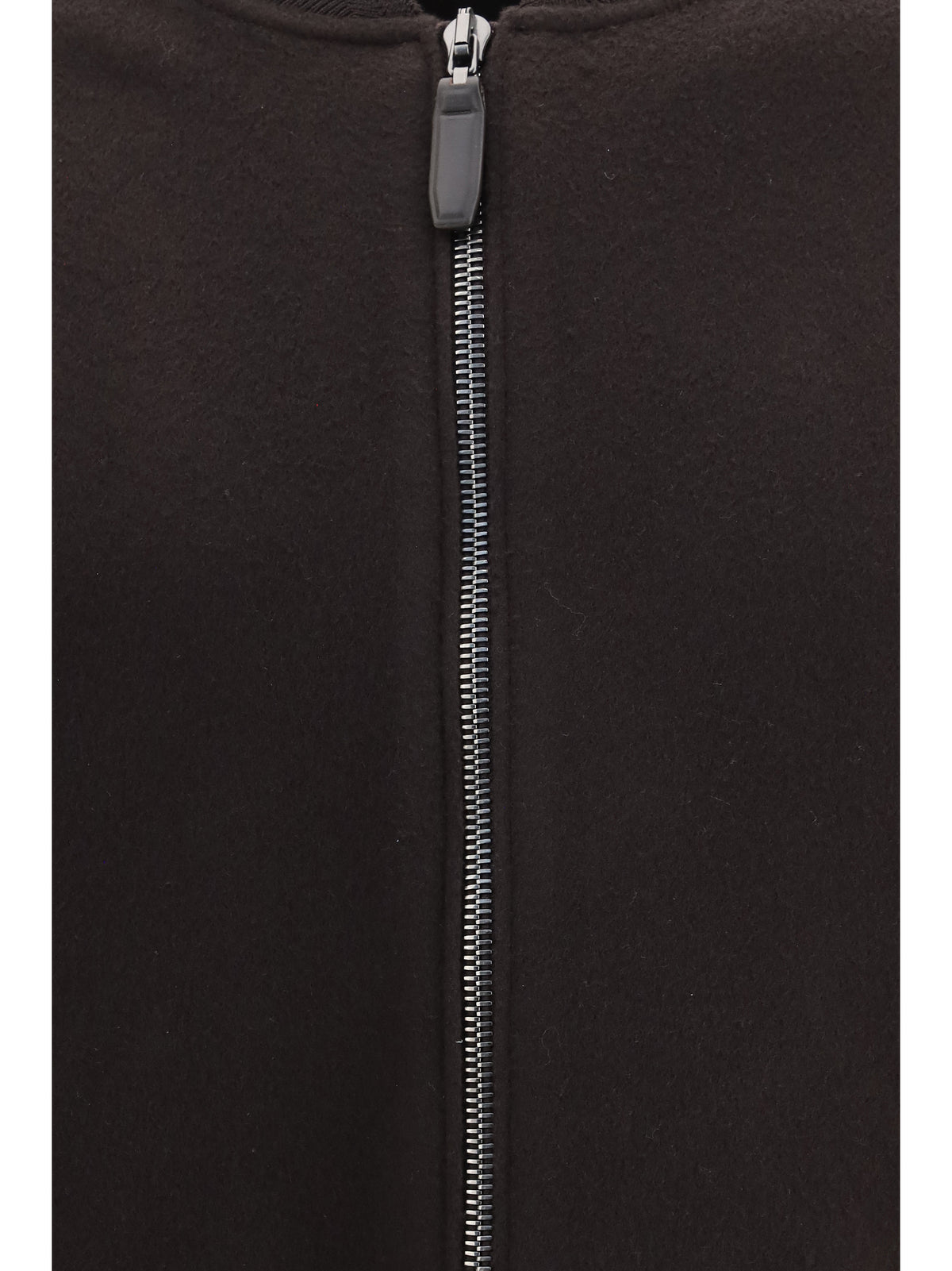 Brioni Men Wool And Cashmere Zip-Up Bomber Jacket BRIONI