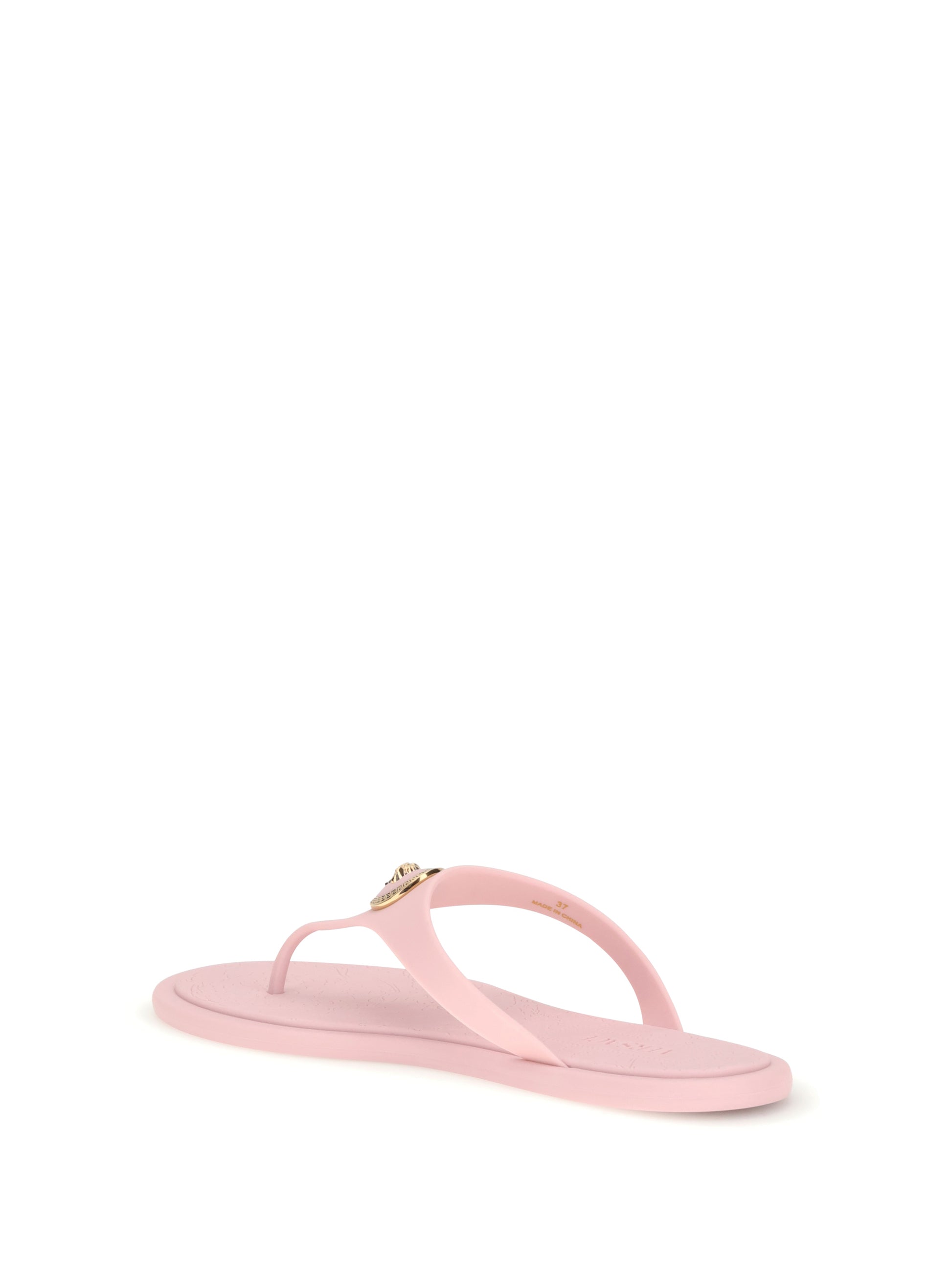 Versace Women Rubber Thong Sandals VERSACE