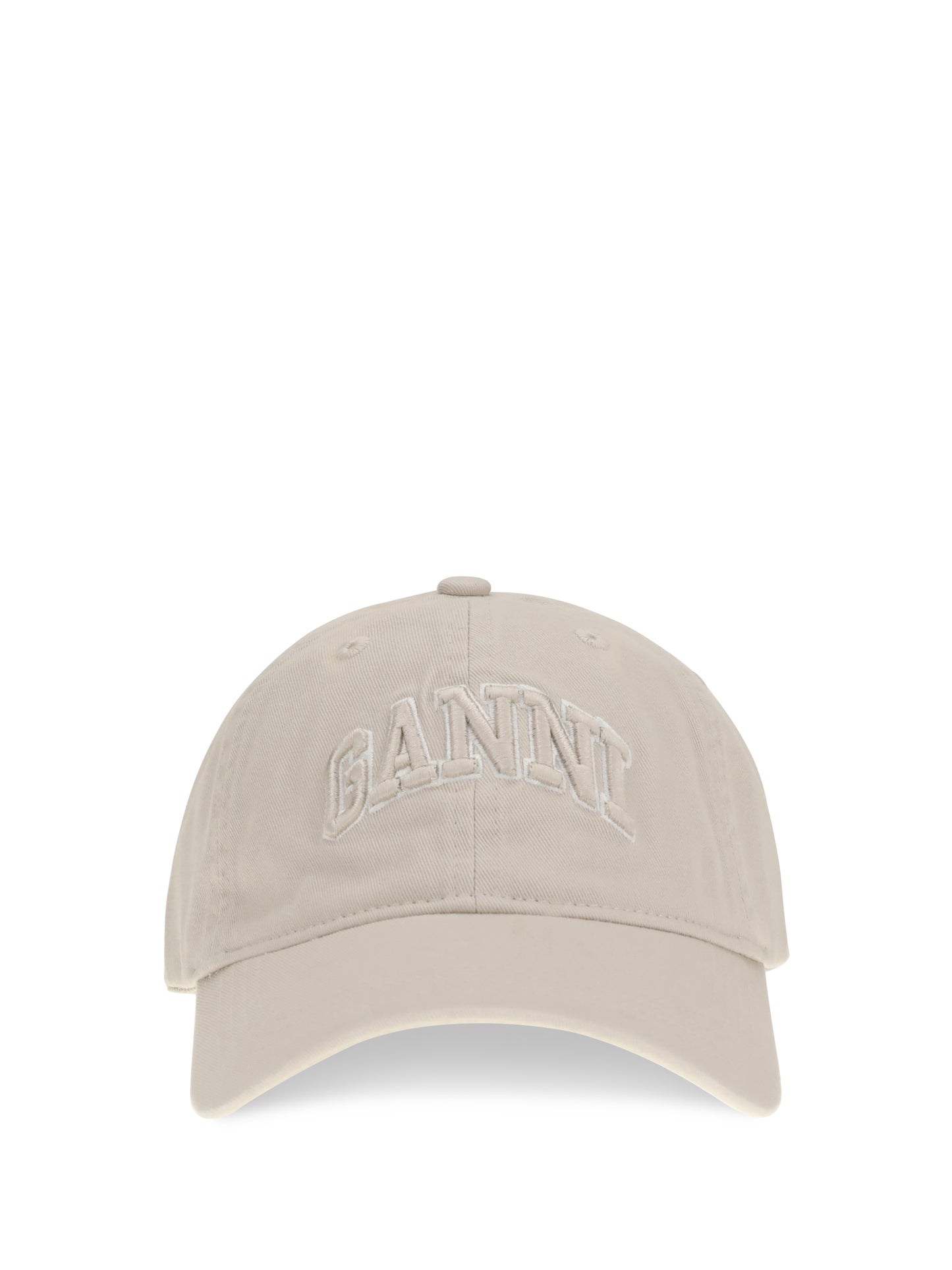Ganni Women Canvas Cap With Logo GANNI