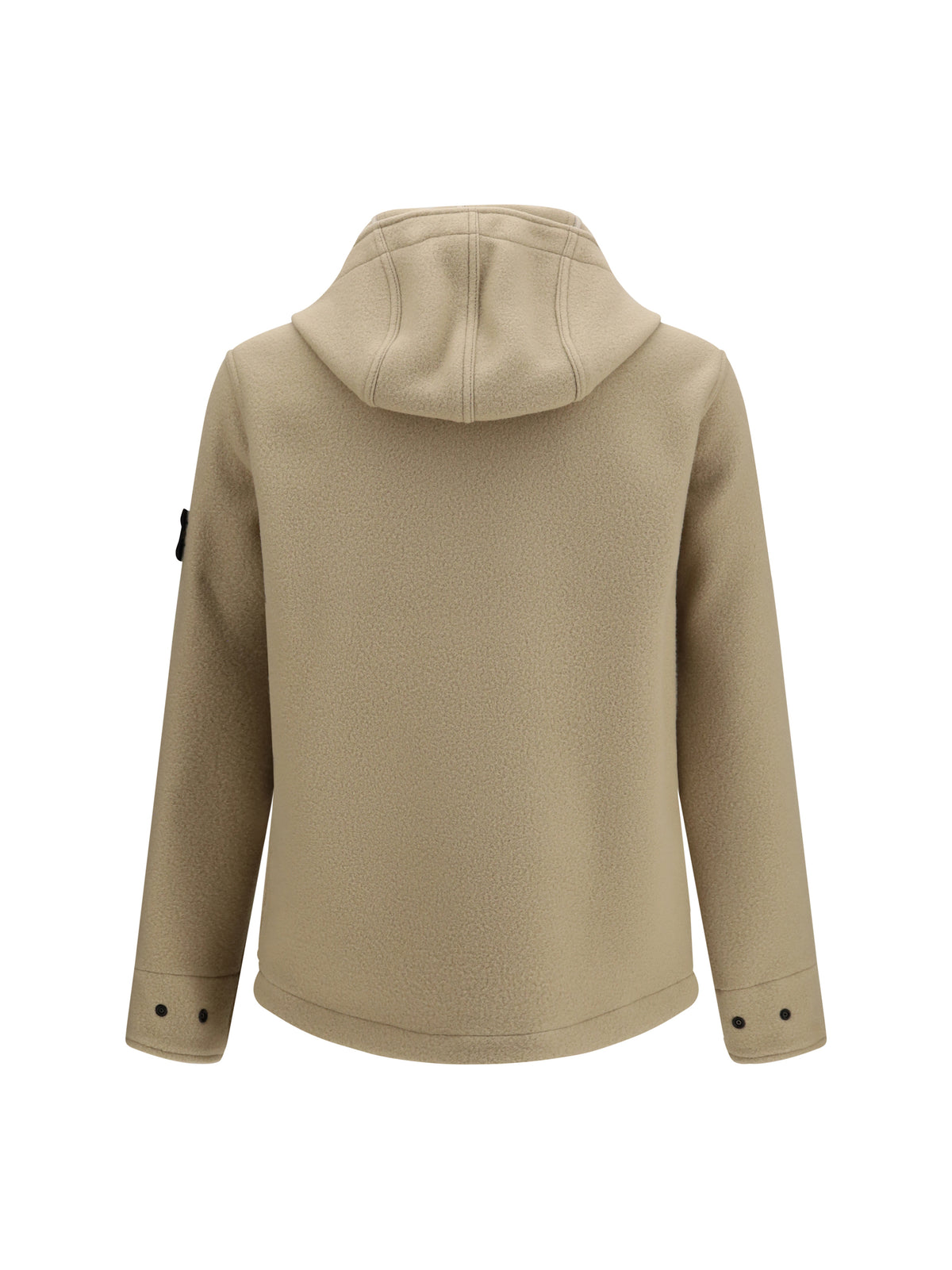 Stone Island Men Wool And Cashmere Jacket With Wooden Buttons STONE ISLAND