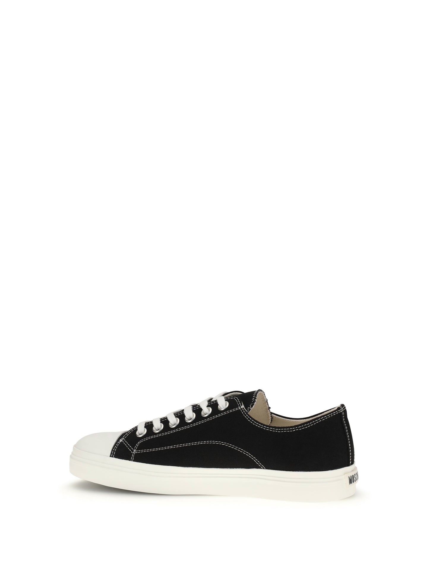 Moschino Men Canvas Couture Sneakers MOSCHINO