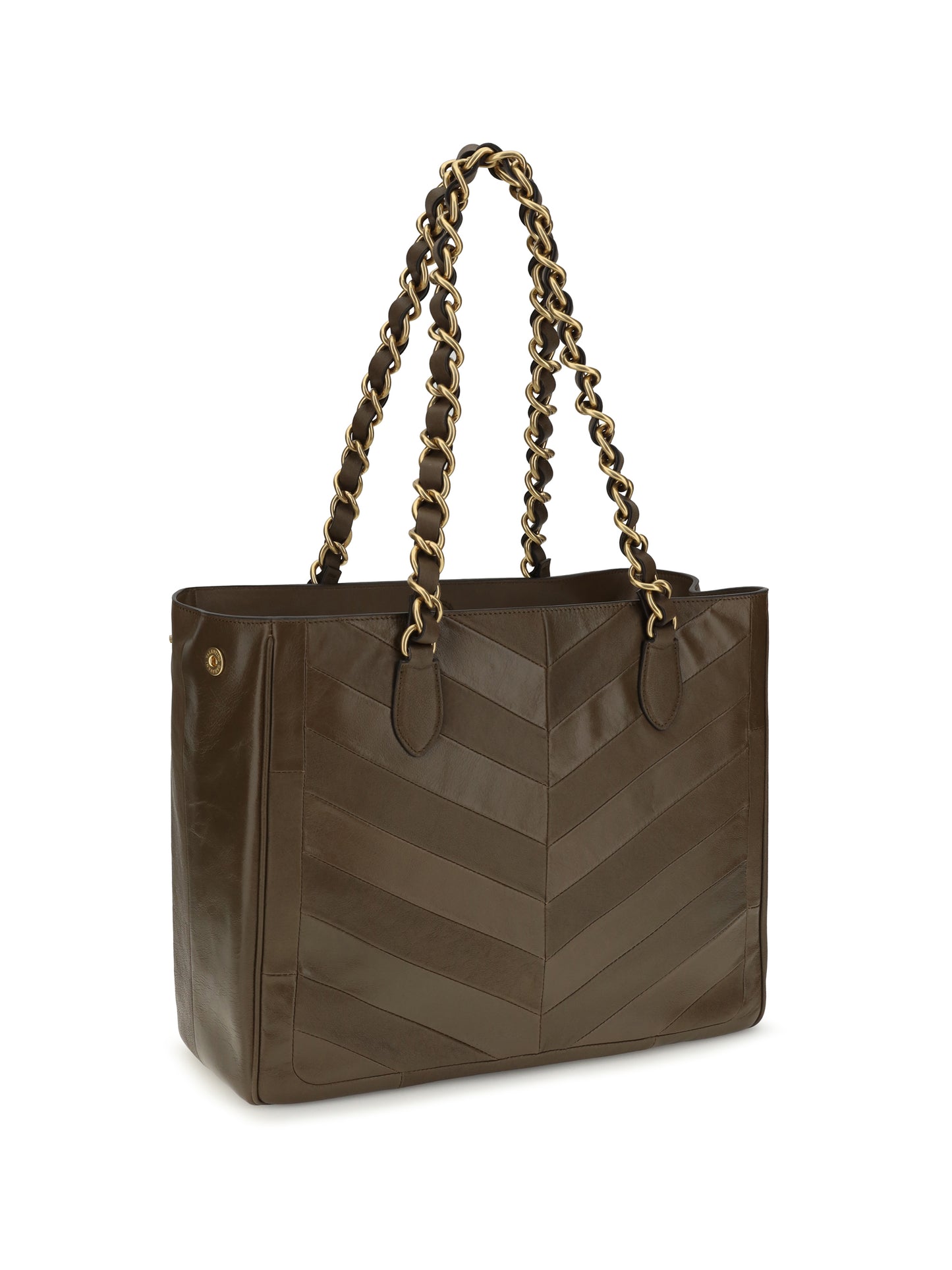 Valentino Garavani Women Laseine Chevron Nappa Shopping Bag VALENTINO GARAVANI