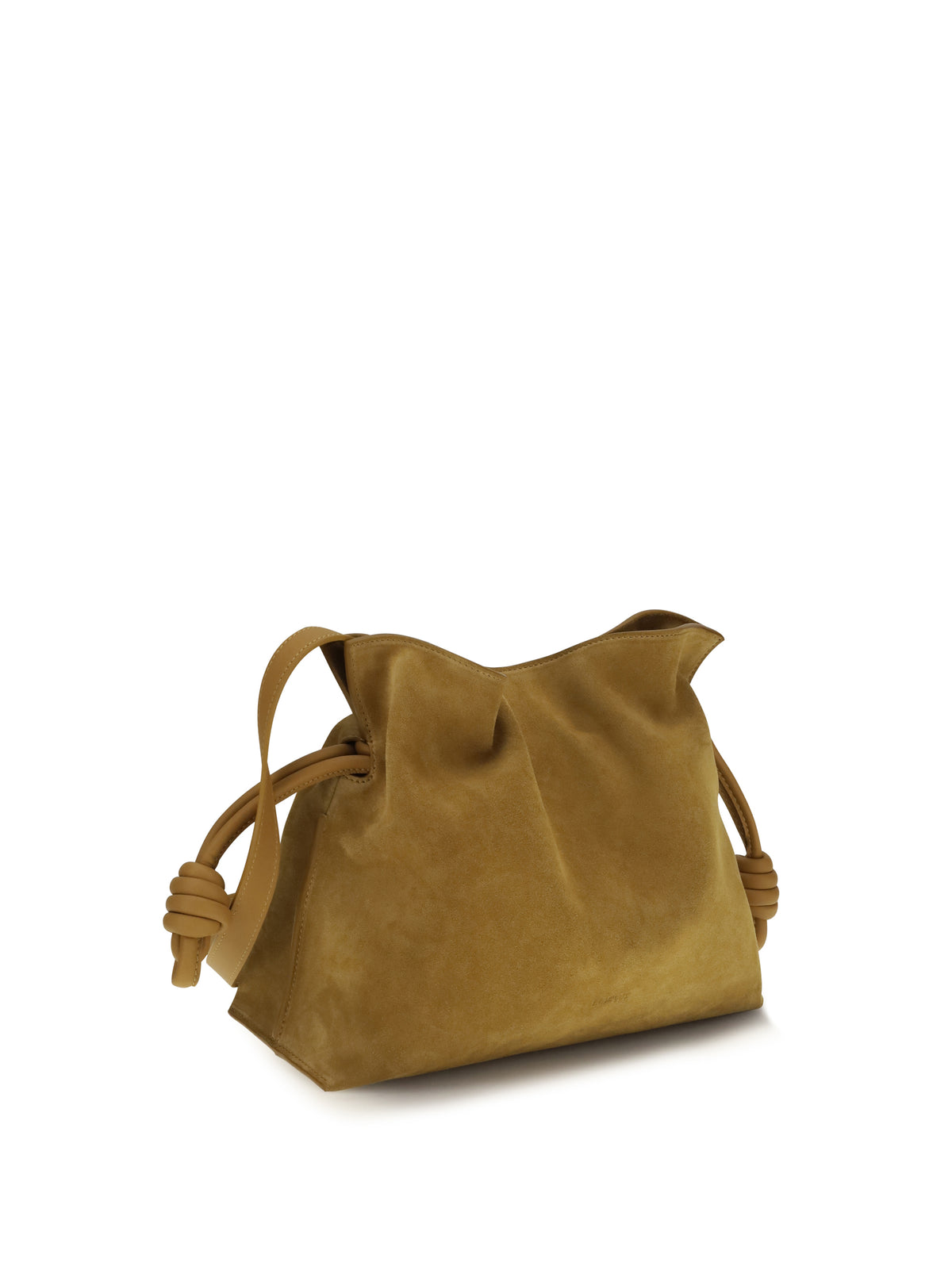 Loewe Women Medium Flamenco Clutch Suede Handbag LOEWE