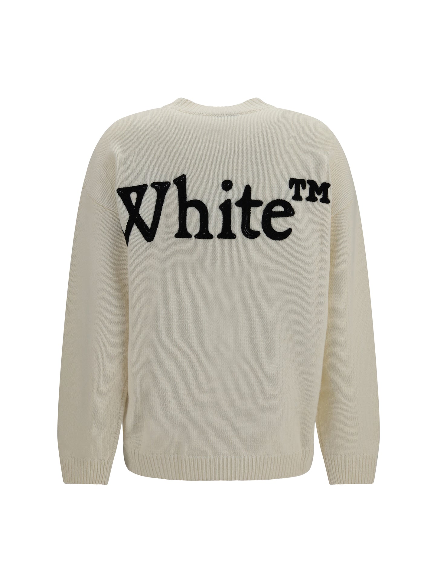 Off-White Women Bookish Shared Crewneck Sweater OFF-WHITE
