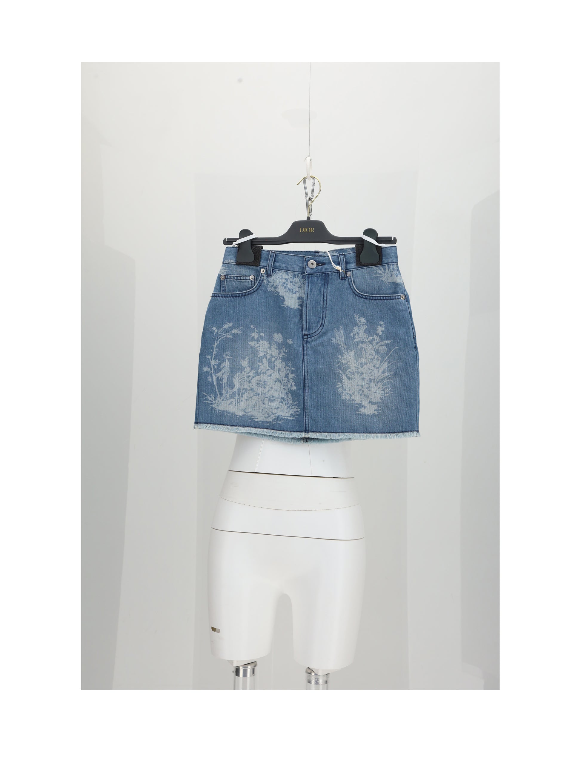 Dior Women Denim Skirt CHRISTIAN DIOR