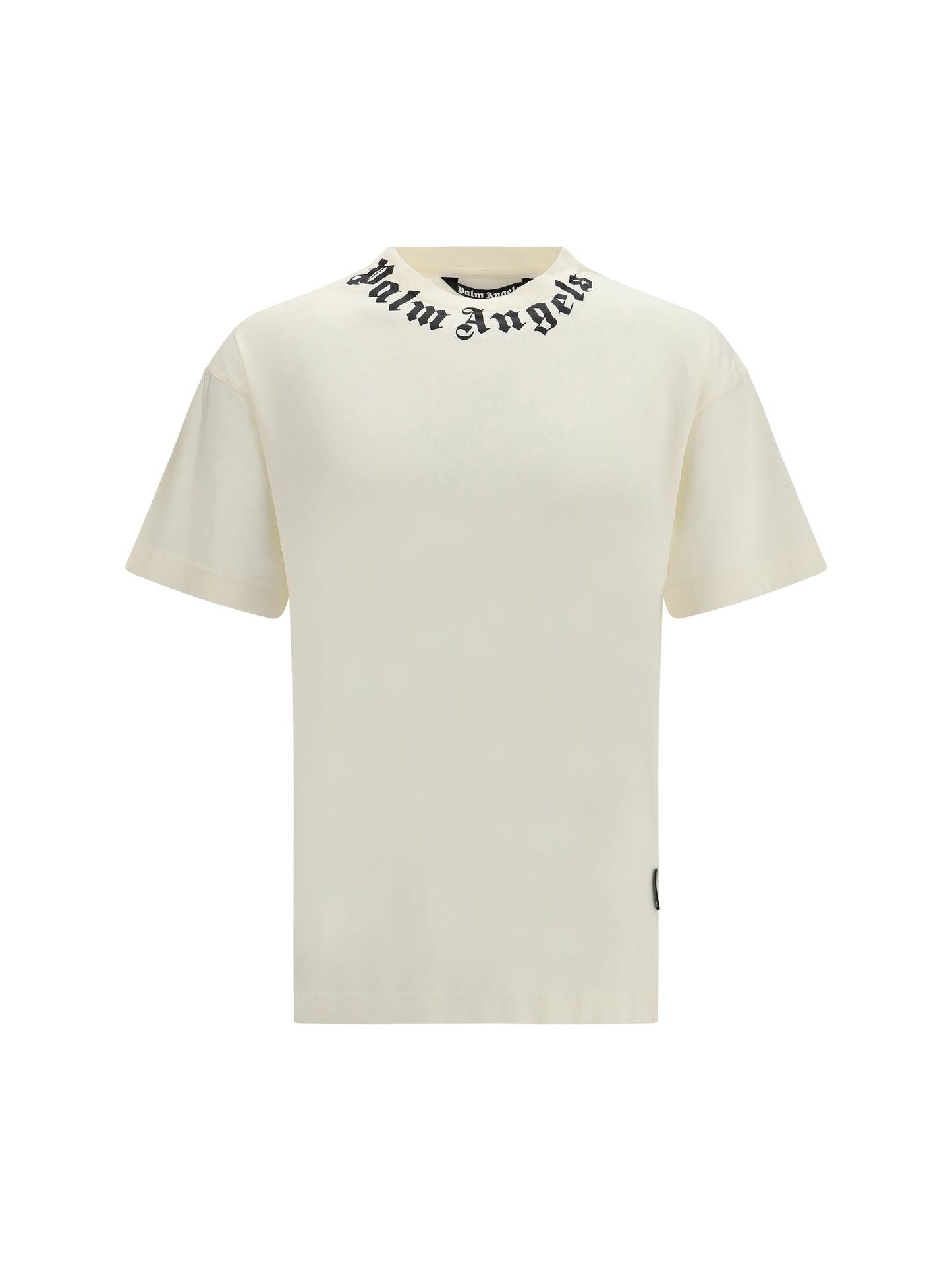 Palm Angels Men Logo Crewneck T-Shirt PALM ANGELS