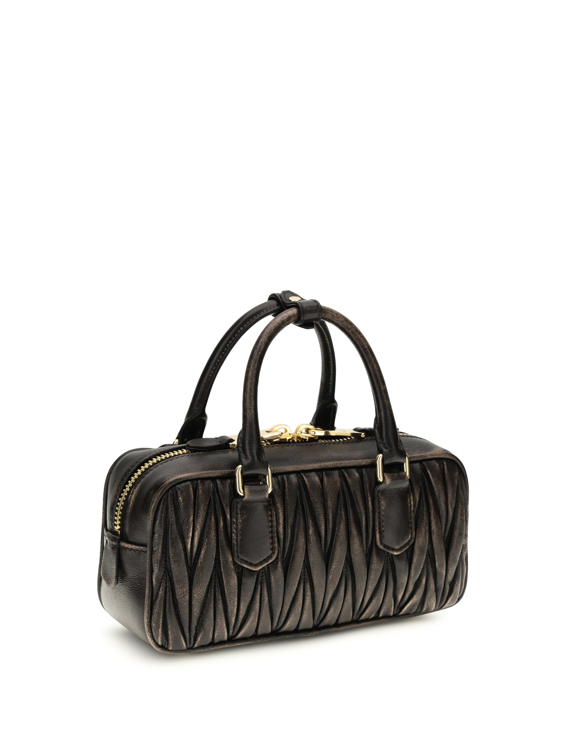 Miu Miu Women Arcadie Handbag In Quilted Nappa Leather MIU MIU