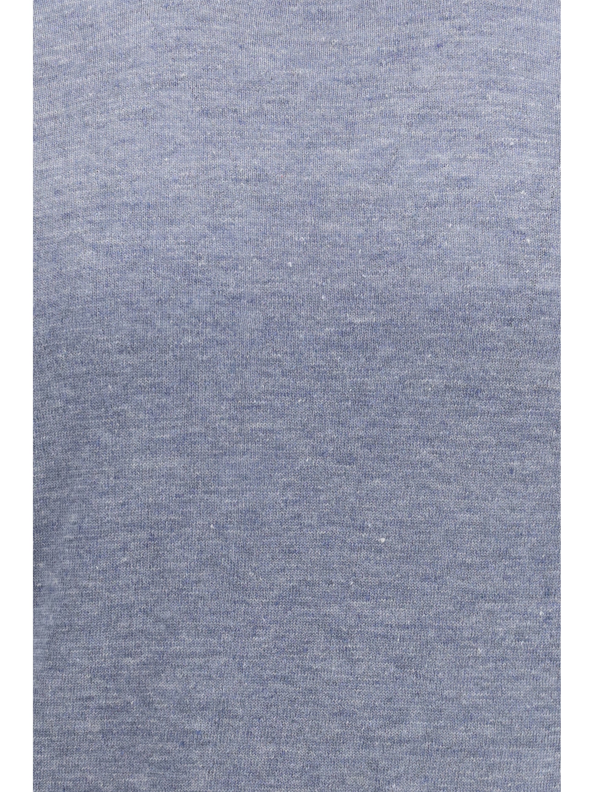 Brunello Cucinelli Men Linen And Cotton Crewneck T-Shirt BRUNELLO CUCINELLI