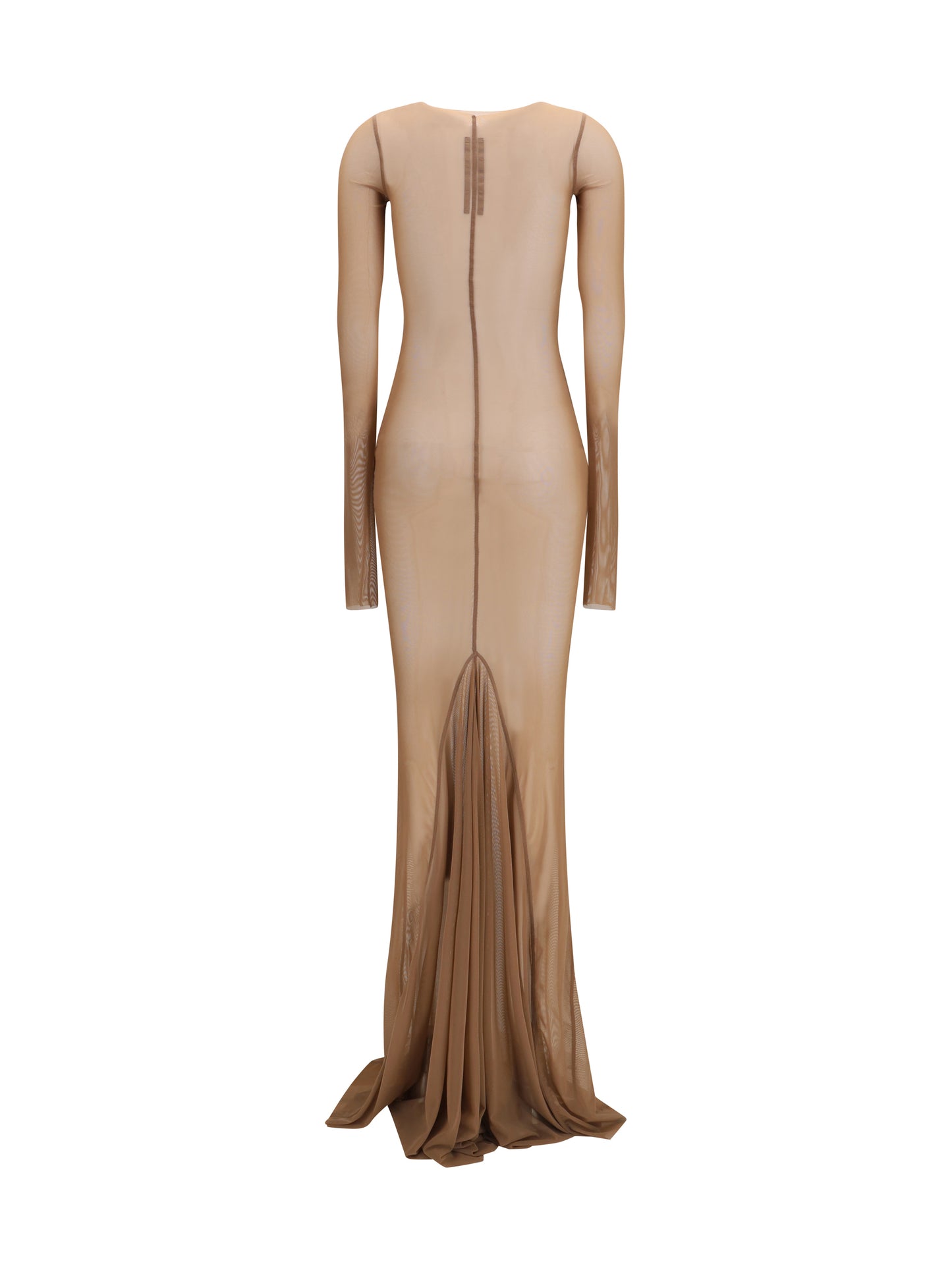 Rick Owens Women Long Transparent Tulle Dress RICK OWENS