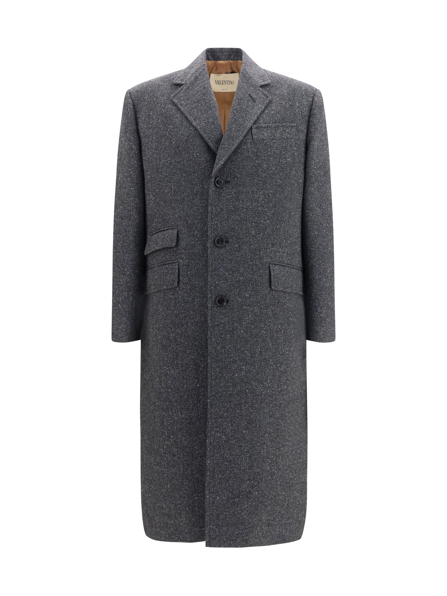 Valentino Men Long Single-Breasted Coat VALENTINO