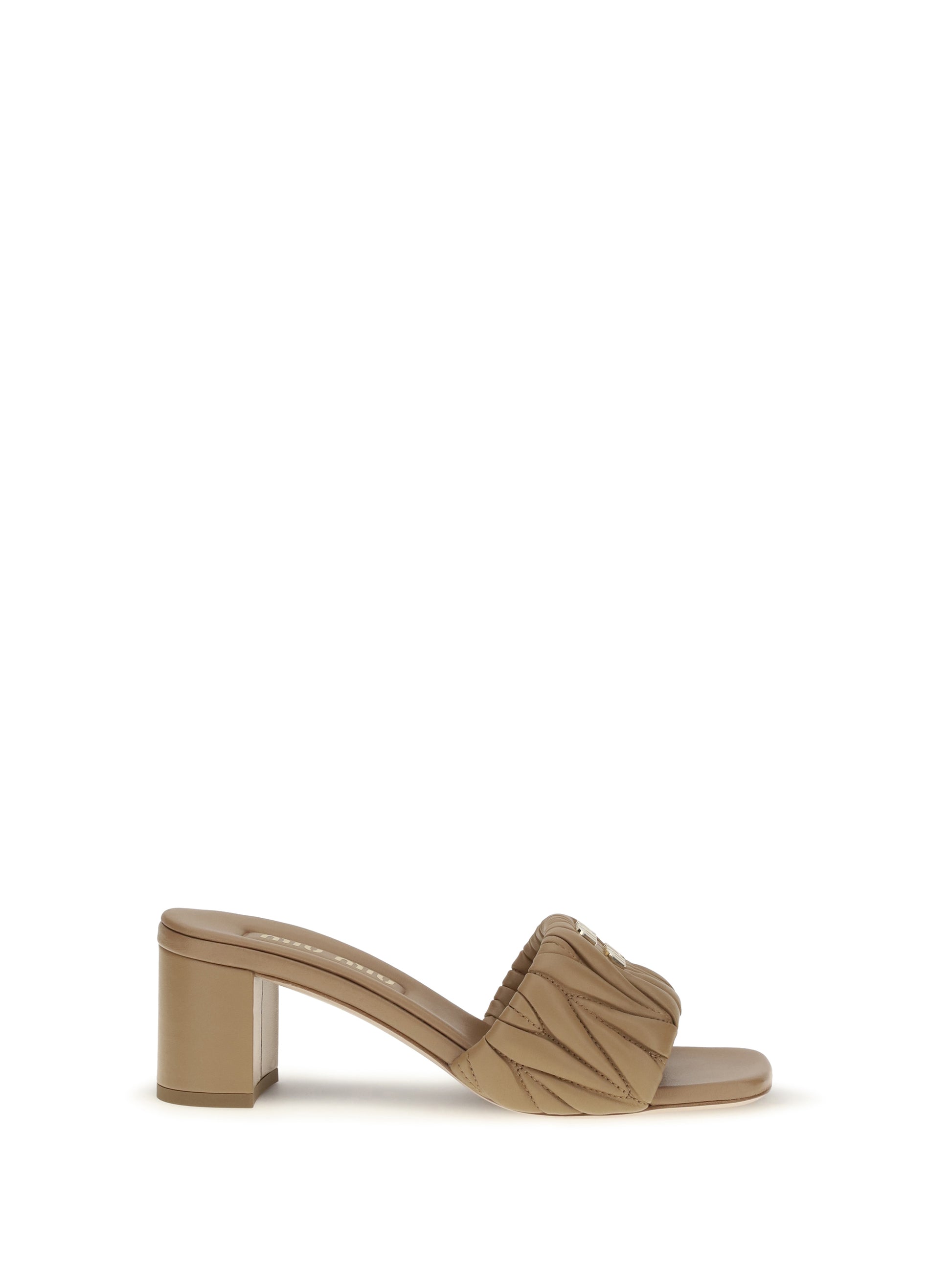 Miu Miu Women Logoed Sandals MIU MIU