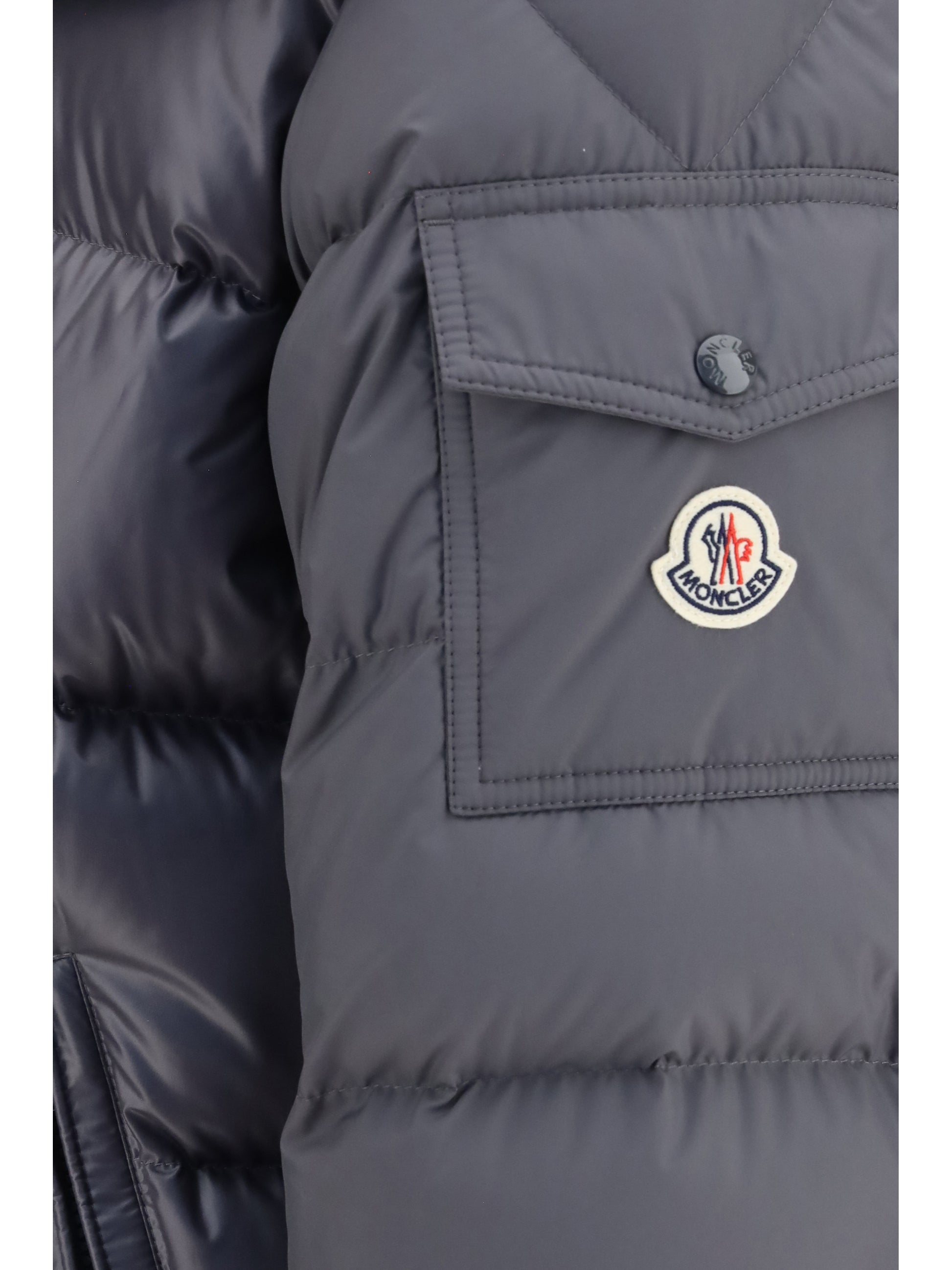 Moncler Men Maya Short Padded Hooded Jacket MONCLER
