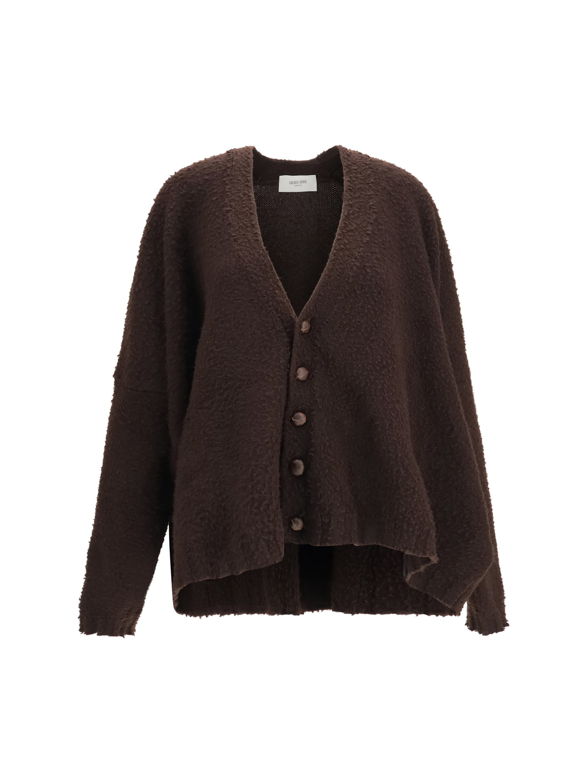 Golden Goose Women Casentino-Effect Wool Cardigan GOLDEN GOOSE