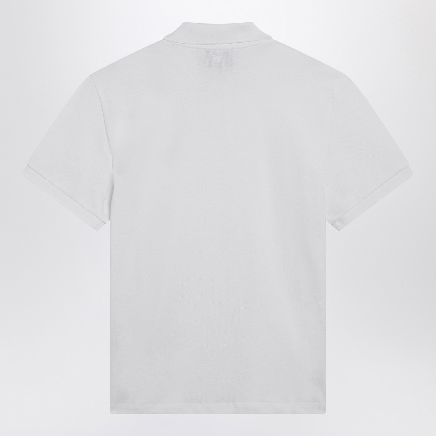 Ami Paris Ami De Coeur White Polo Shirt Men AMI PARIS