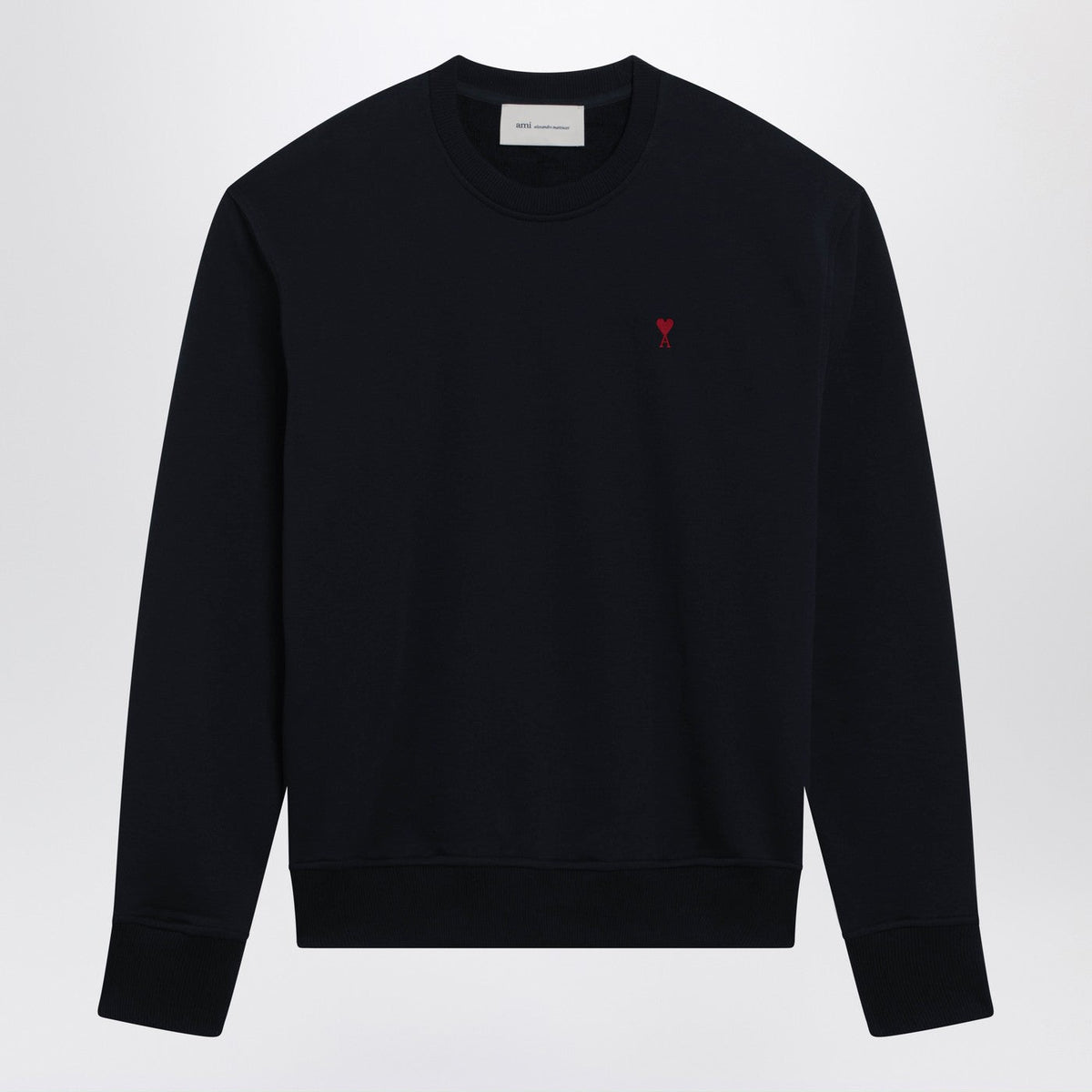 Ami Paris Ami De Coeur Midnight Blue Sweatshirt Men AMI PARIS