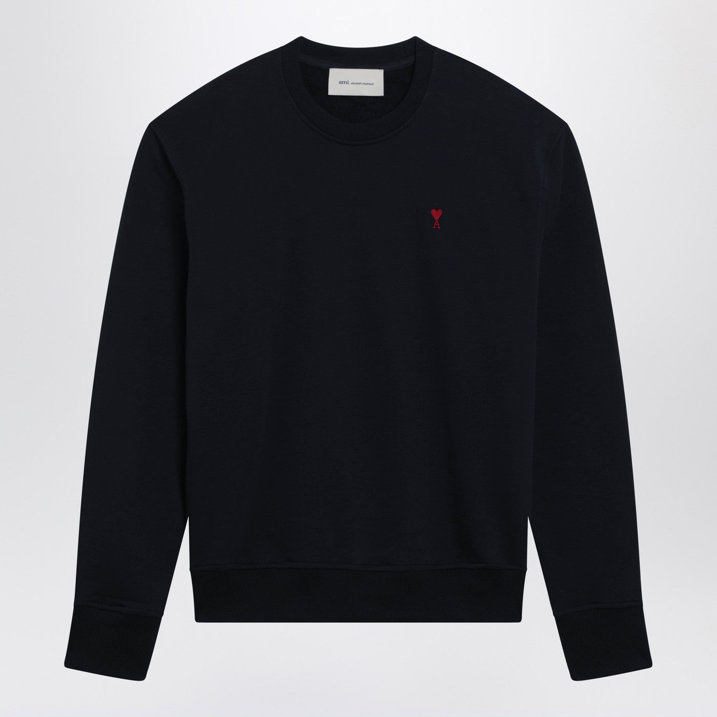 Ami Paris Ami De Coeur Midnight Blue Sweatshirt Men AMI PARIS