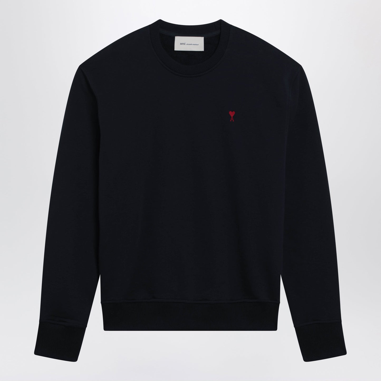 Ami Paris Ami De Coeur Midnight Blue Sweatshirt Men AMI PARIS