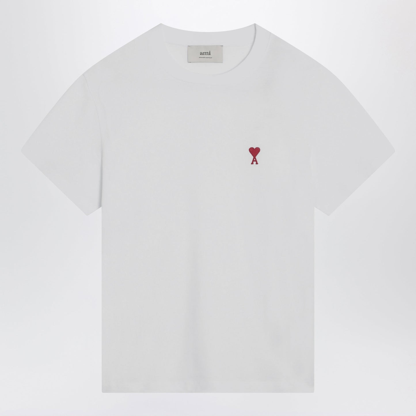 Ami Paris White Ami De Coeur T-Shirt Women AMI PARIS
