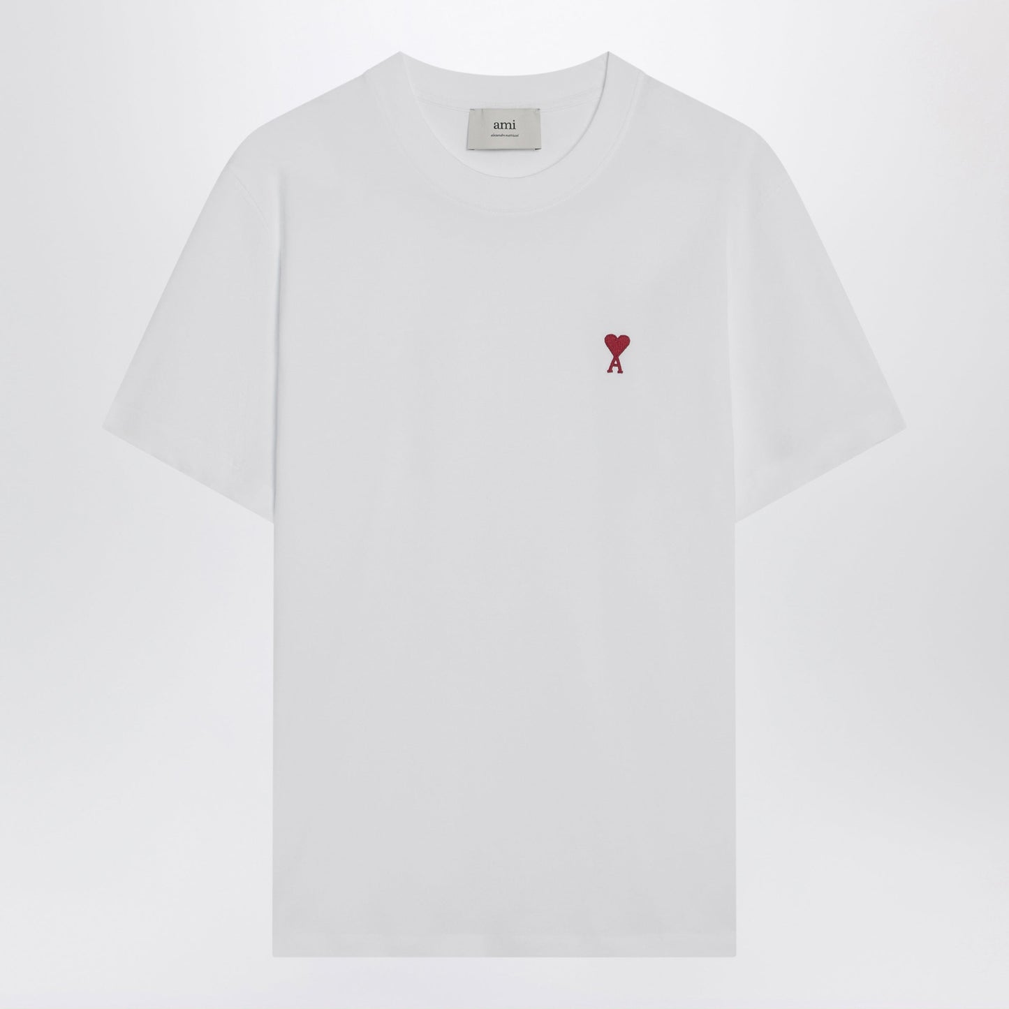 Ami Paris Ami De Coeur White T-Shirt Men AMI PARIS