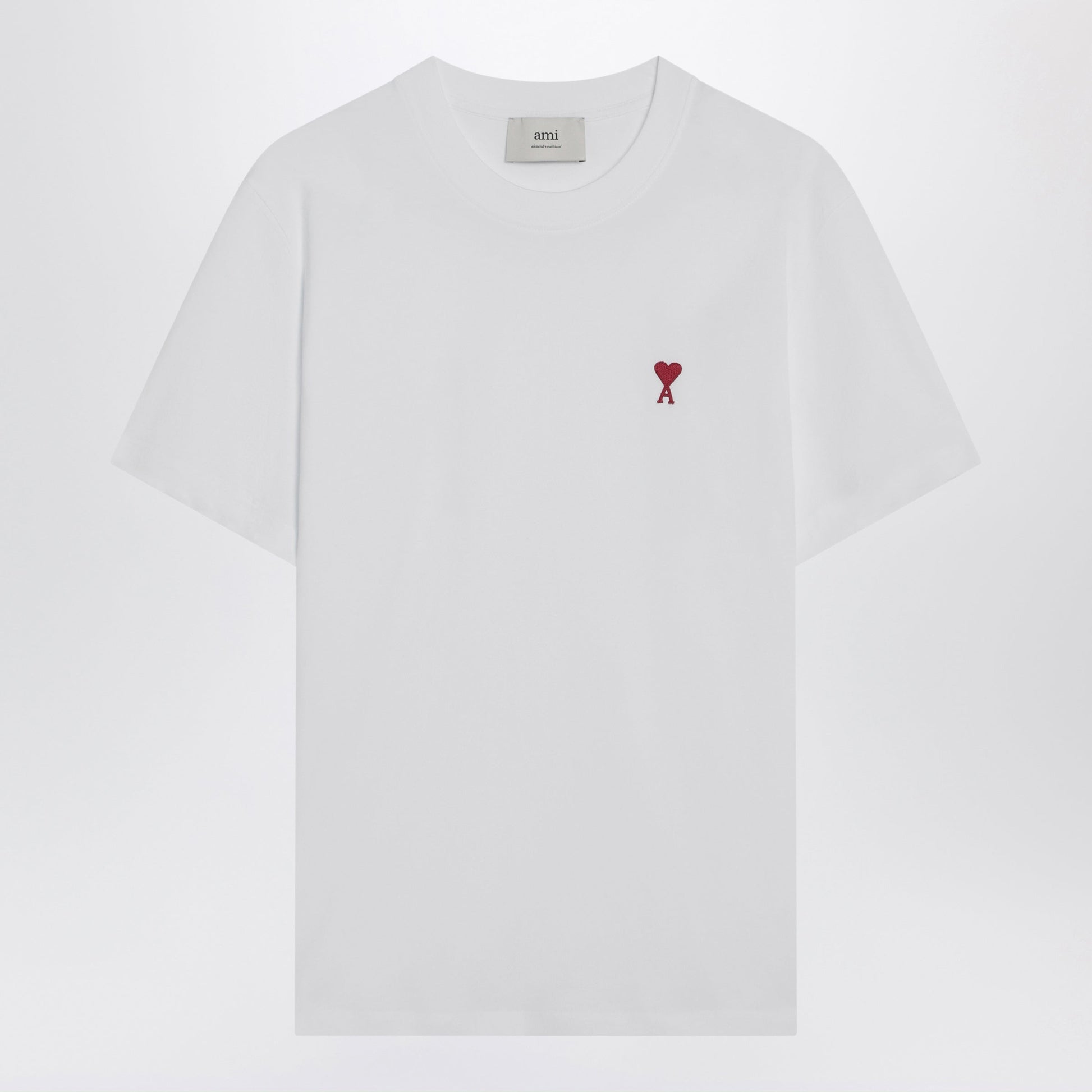 Ami Paris Ami De Coeur White T-Shirt Men AMI PARIS