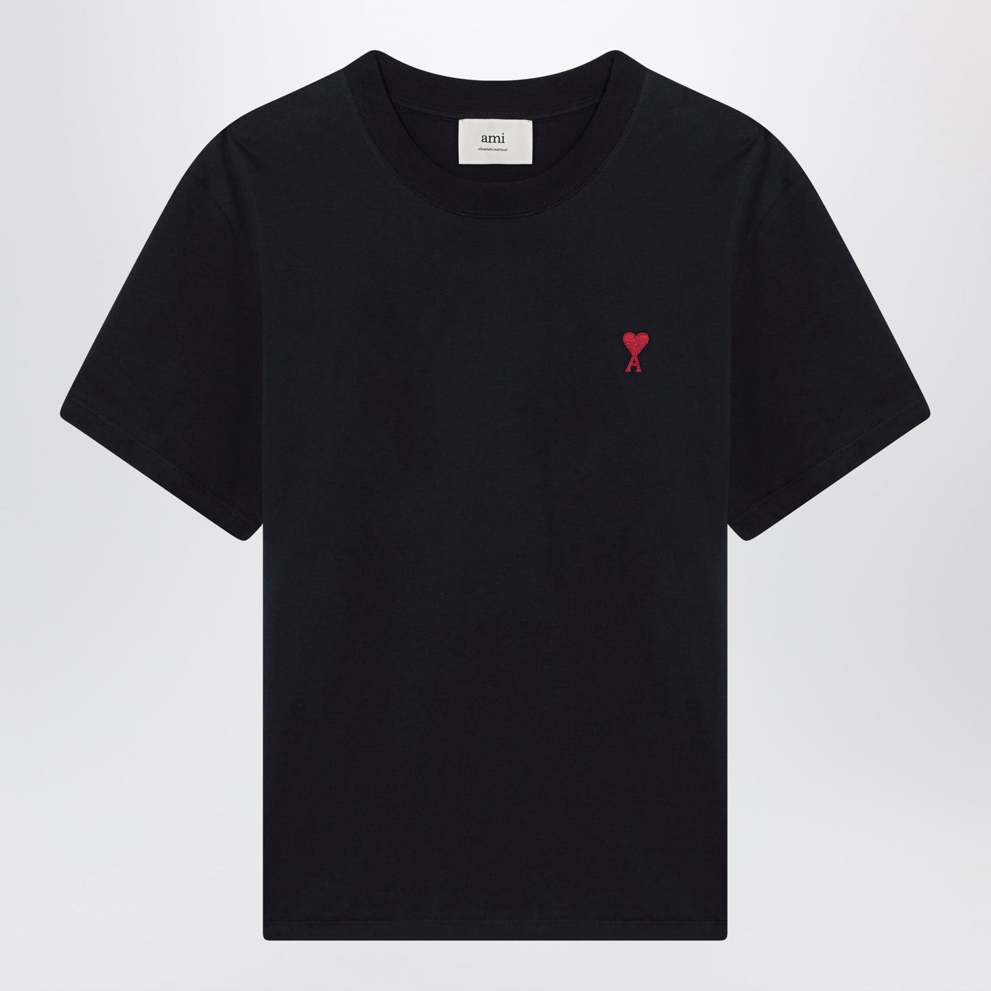 Ami Paris Ami De Coeur Night Blue T-Shirt Men AMI PARIS