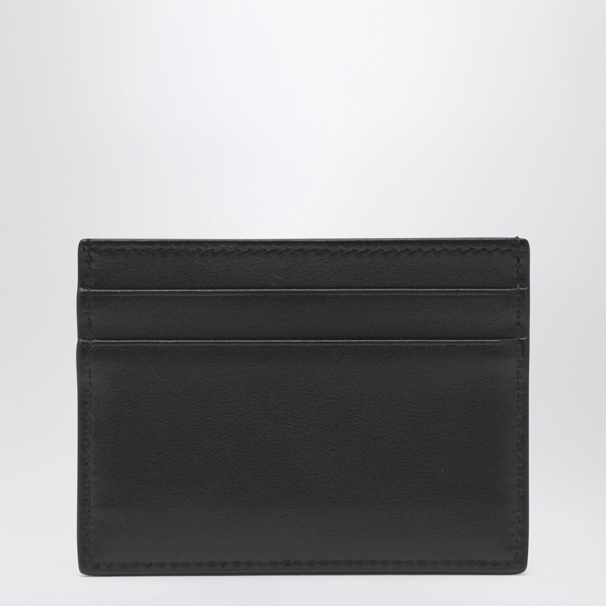 Dolce&Gabbana Black Leather Card Holder With Dg Logo Women DOLCE & GABBANA