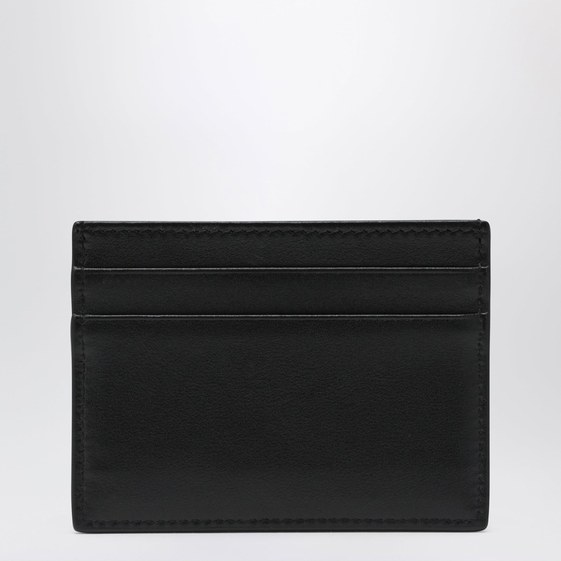 Dolce&Gabbana Black Plonge Calf Leather Card Holder Women DOLCE & GABBANA