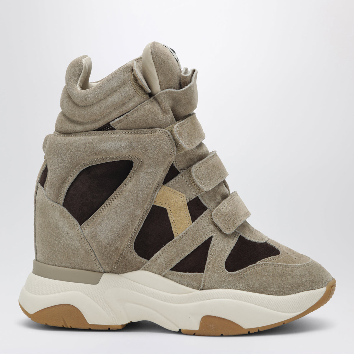Isabel Marant Balskee Sneakers In Sand/Chocolate Suede Women ISABEL MARANT
