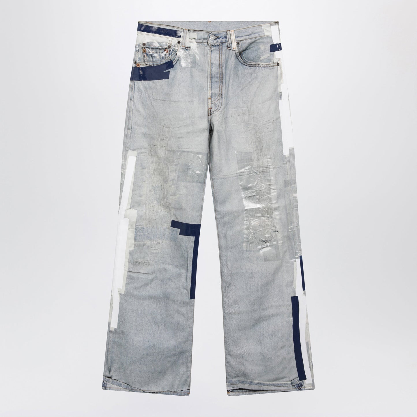 Acne Studios Trompe-Lâ€Å“Il Tape Jeans 2021M Light Blue Men ACNE STUDIOS
