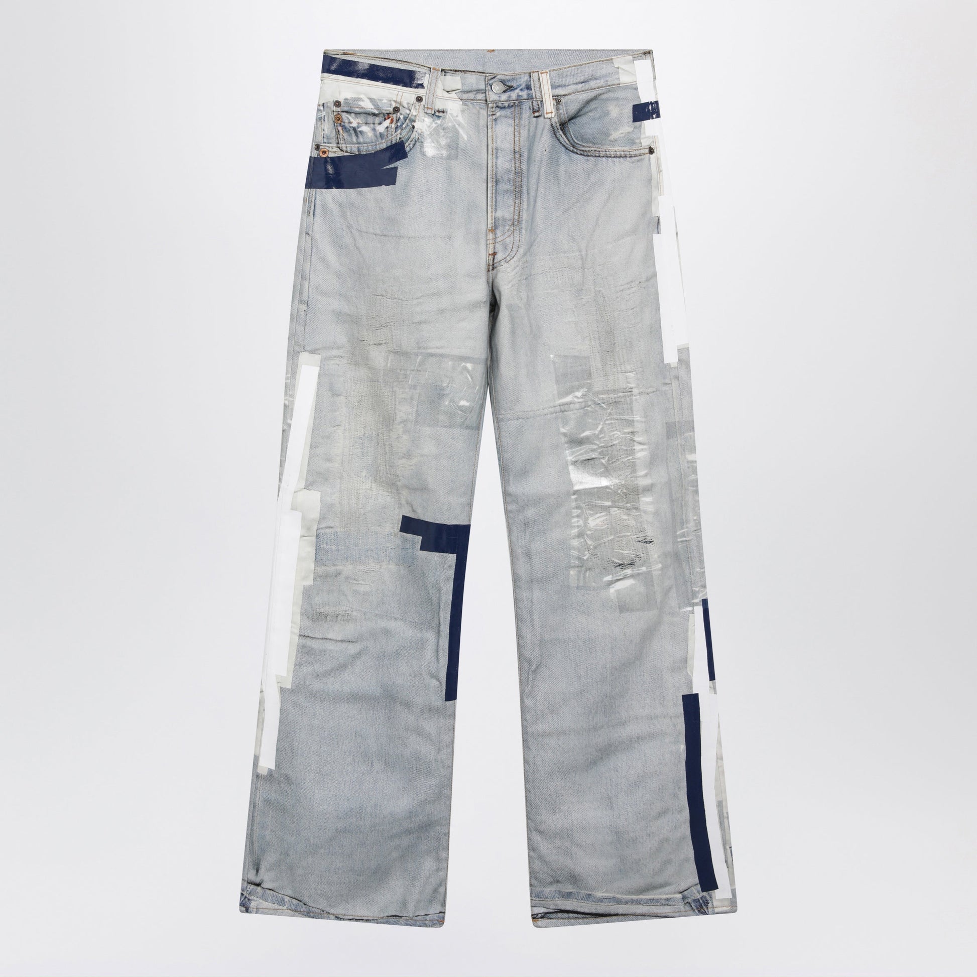 Acne Studios Trompe-Lâ€Å“Il Tape Jeans 2021M Light Blue Men ACNE STUDIOS