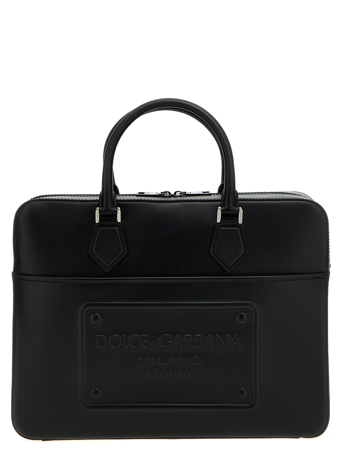 Dolce&Gabbana Men License Plate Handbag DOLCE & GABBANA