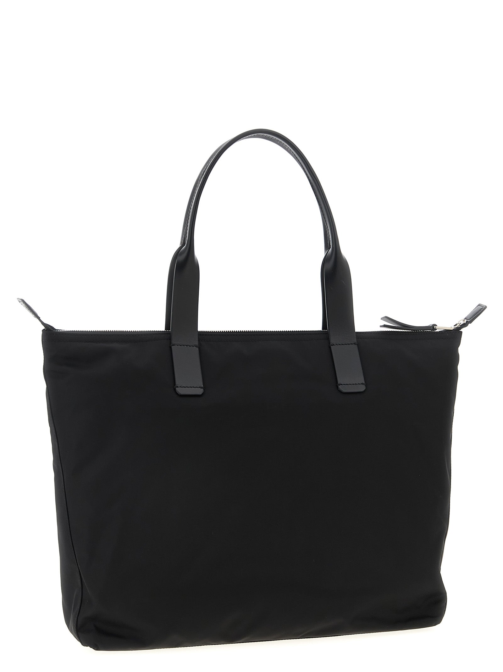 Dolce & Gabbana Men Media Logo Patch Shopping Bag DOLCE & GABBANA