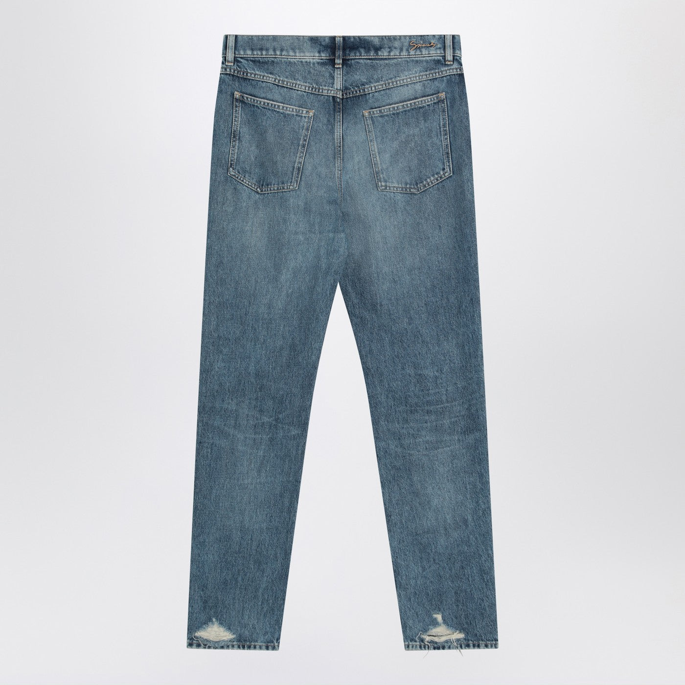Givenchy Faded Blue Denim Jeans Men GIVENCHY