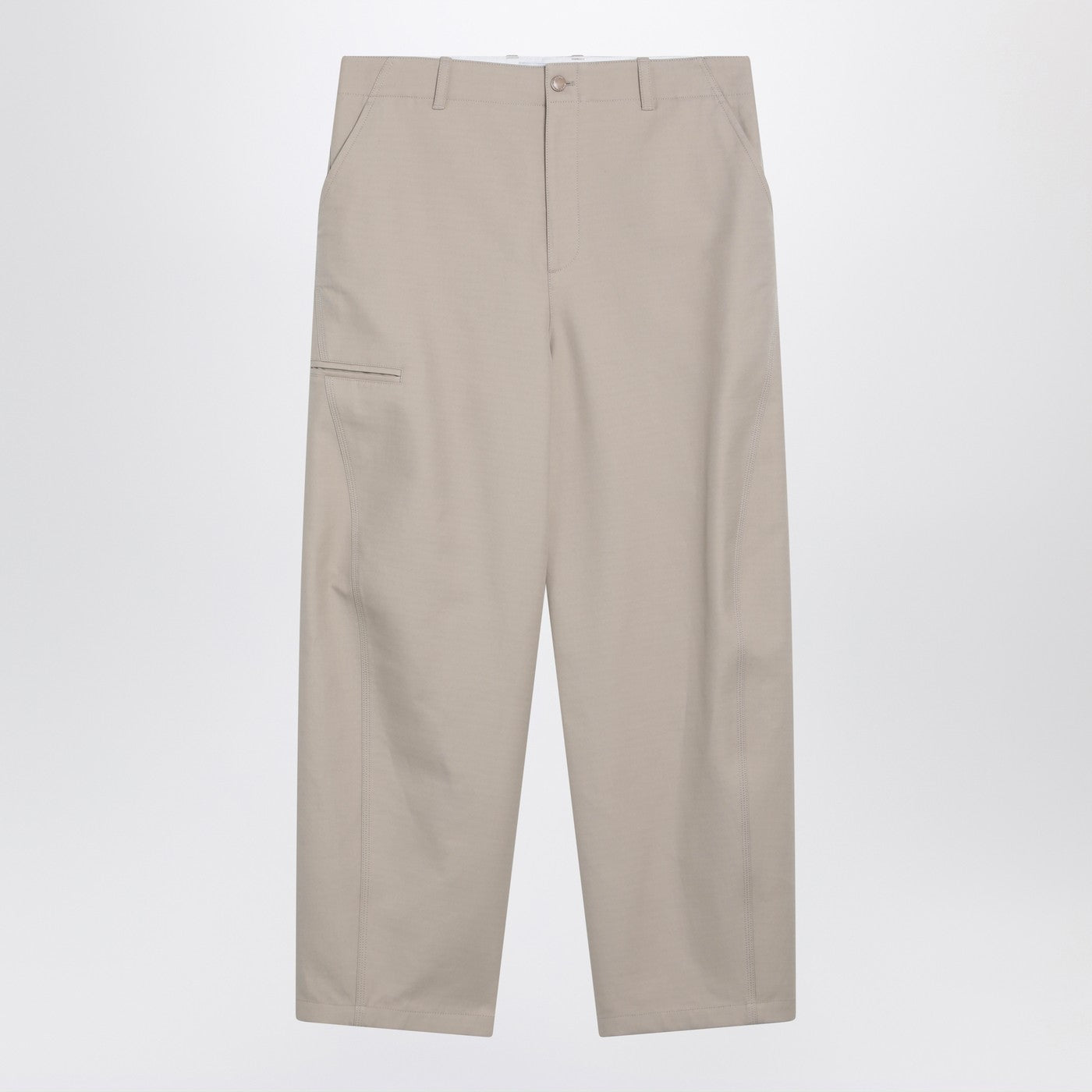 Givenchy Beige Cotton Trousers Men GIVENCHY