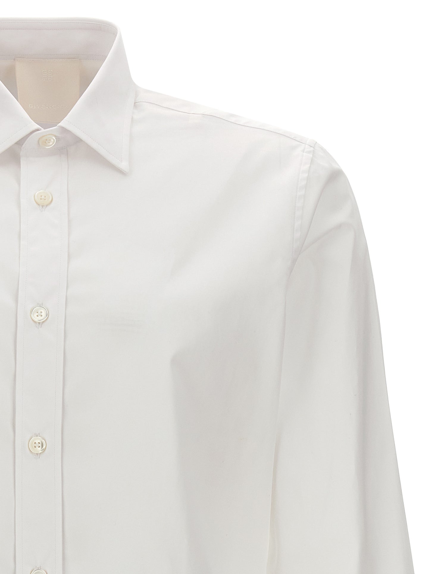Givenchy Men Logo Embroidery Shirt GIVENCHY