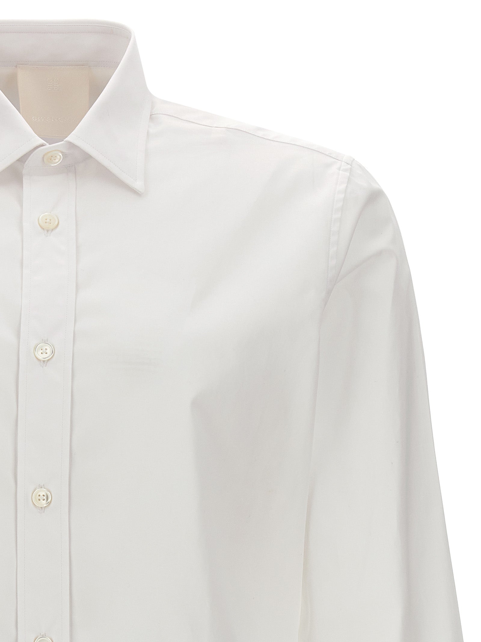 Givenchy Men Logo Embroidery Shirt GIVENCHY