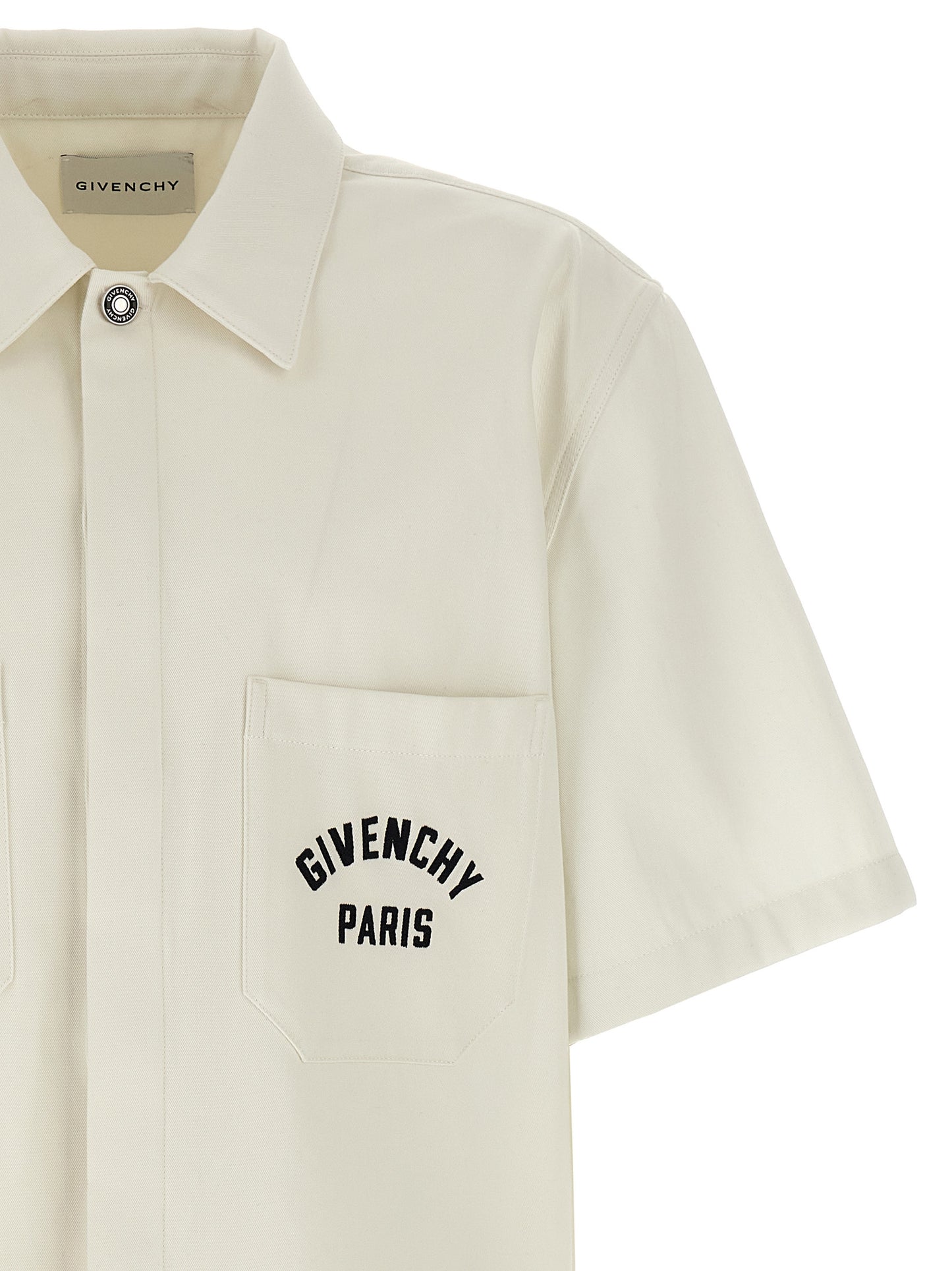 Givenchy Men Logo Embroidery Shirt GIVENCHY
