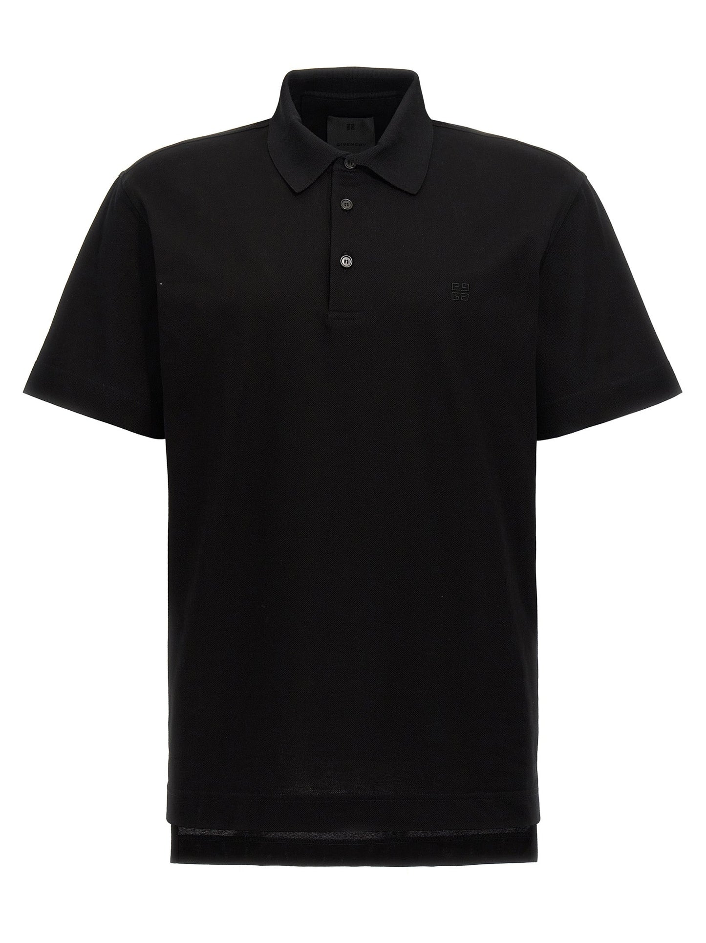 Givenchy Men Logo Embroidery Polo Shirt GIVENCHY