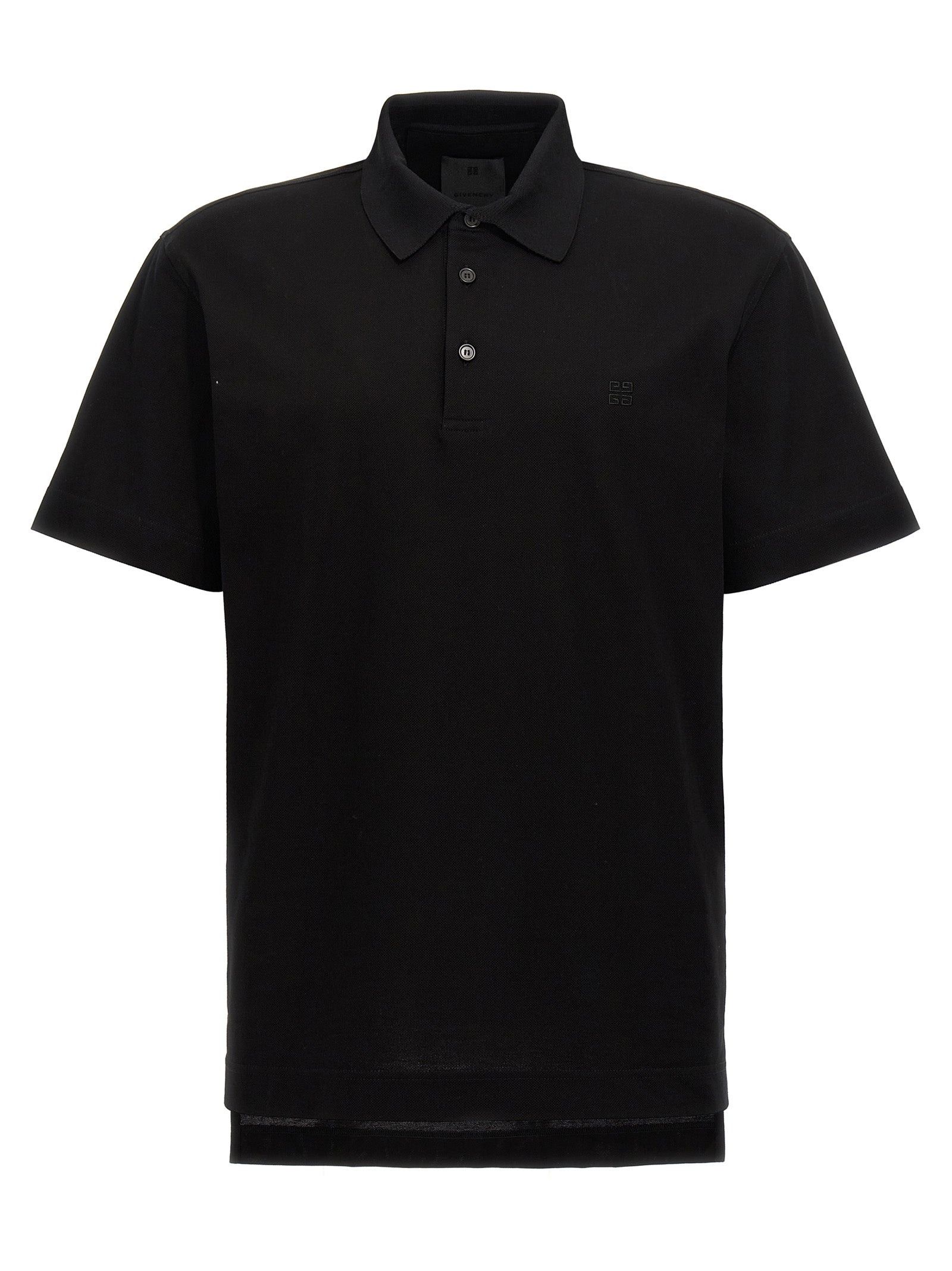 Givenchy Men Logo Embroidery Polo Shirt GIVENCHY