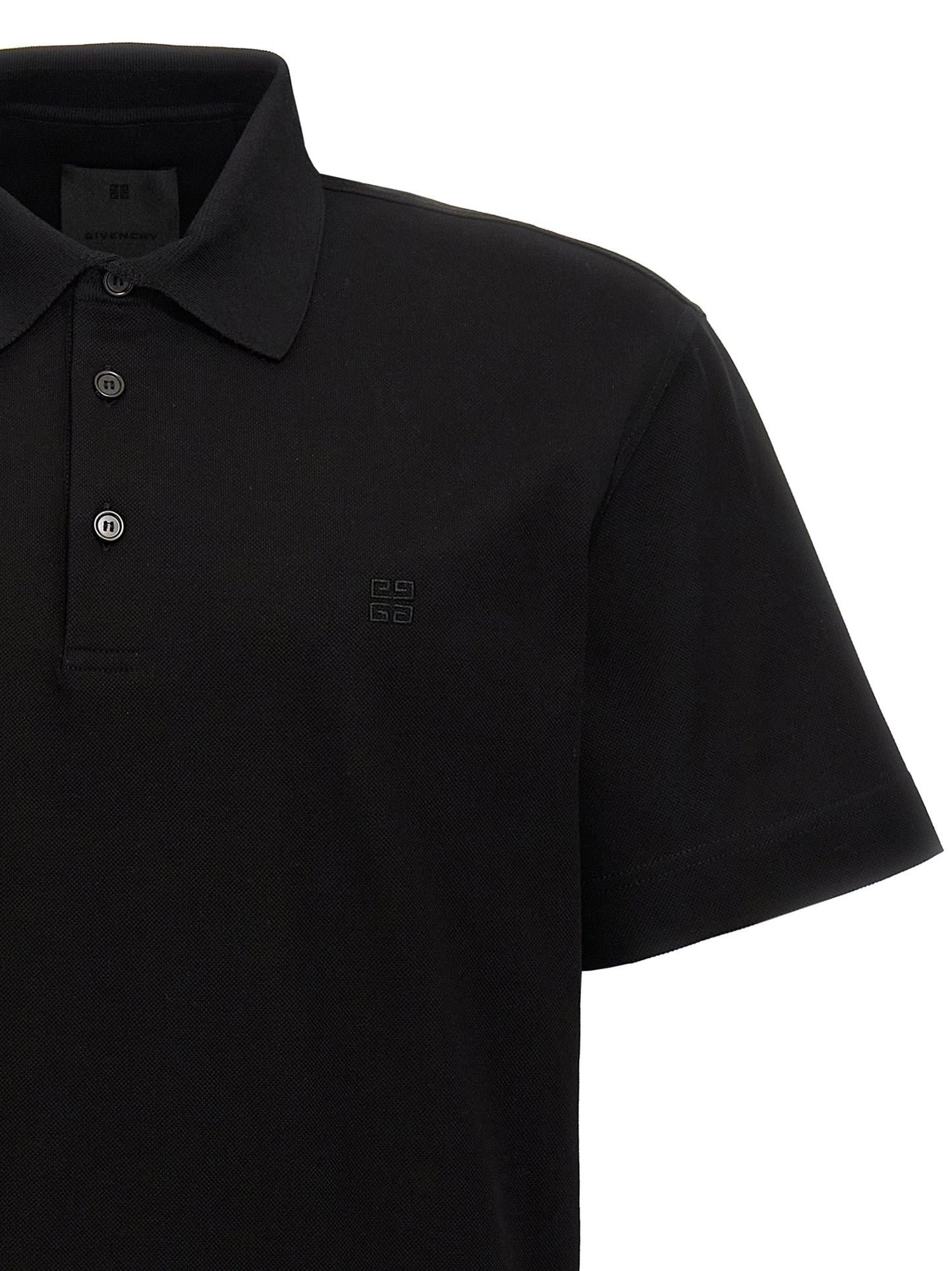 Givenchy Men Logo Embroidery Polo Shirt GIVENCHY