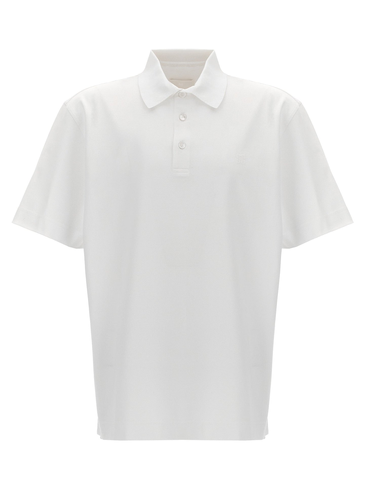 Givenchy Men Logo Embroidery Polo Shirt GIVENCHY