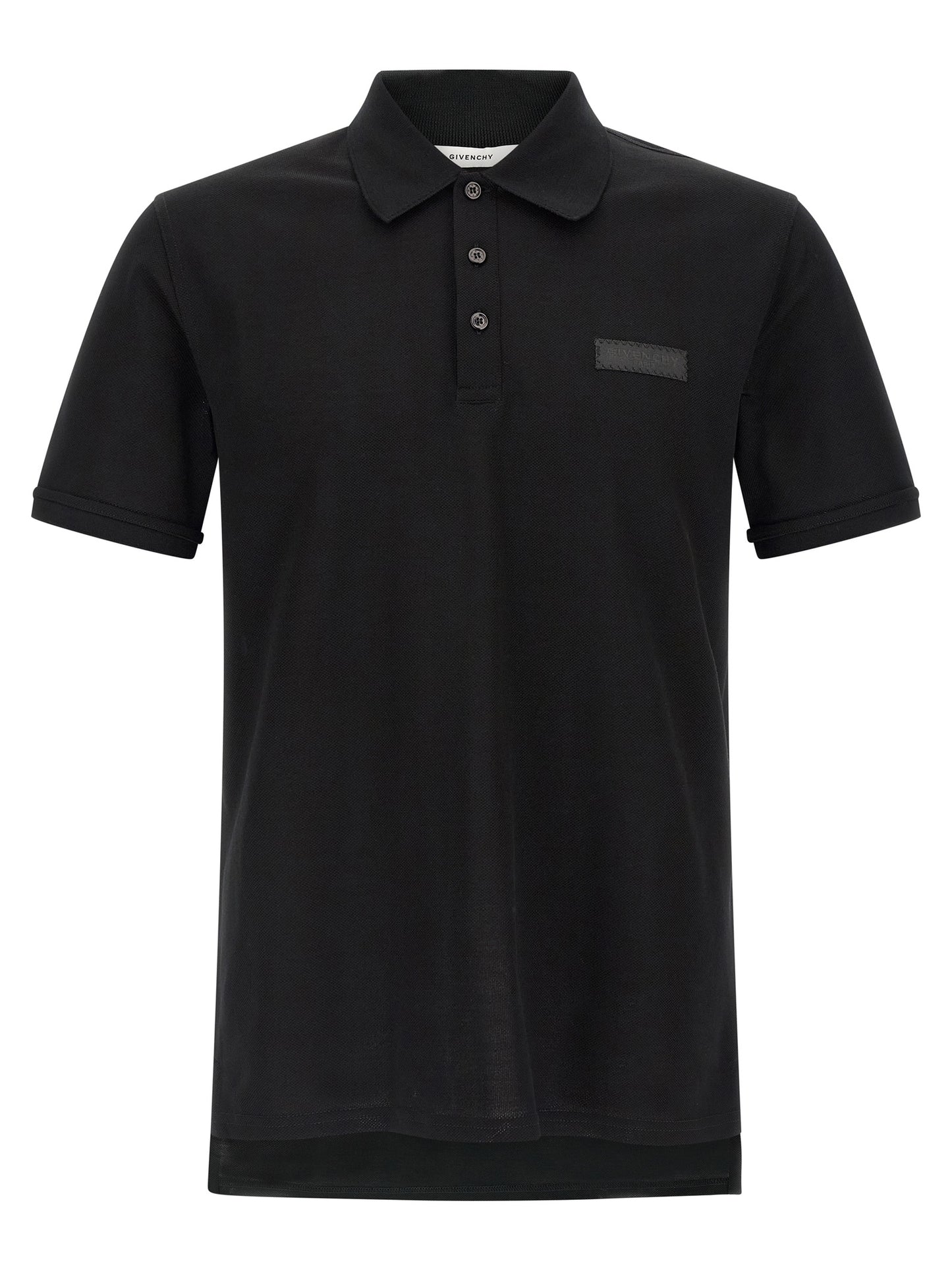 Givenchy Men Logo Patch Polo Shirt GIVENCHY