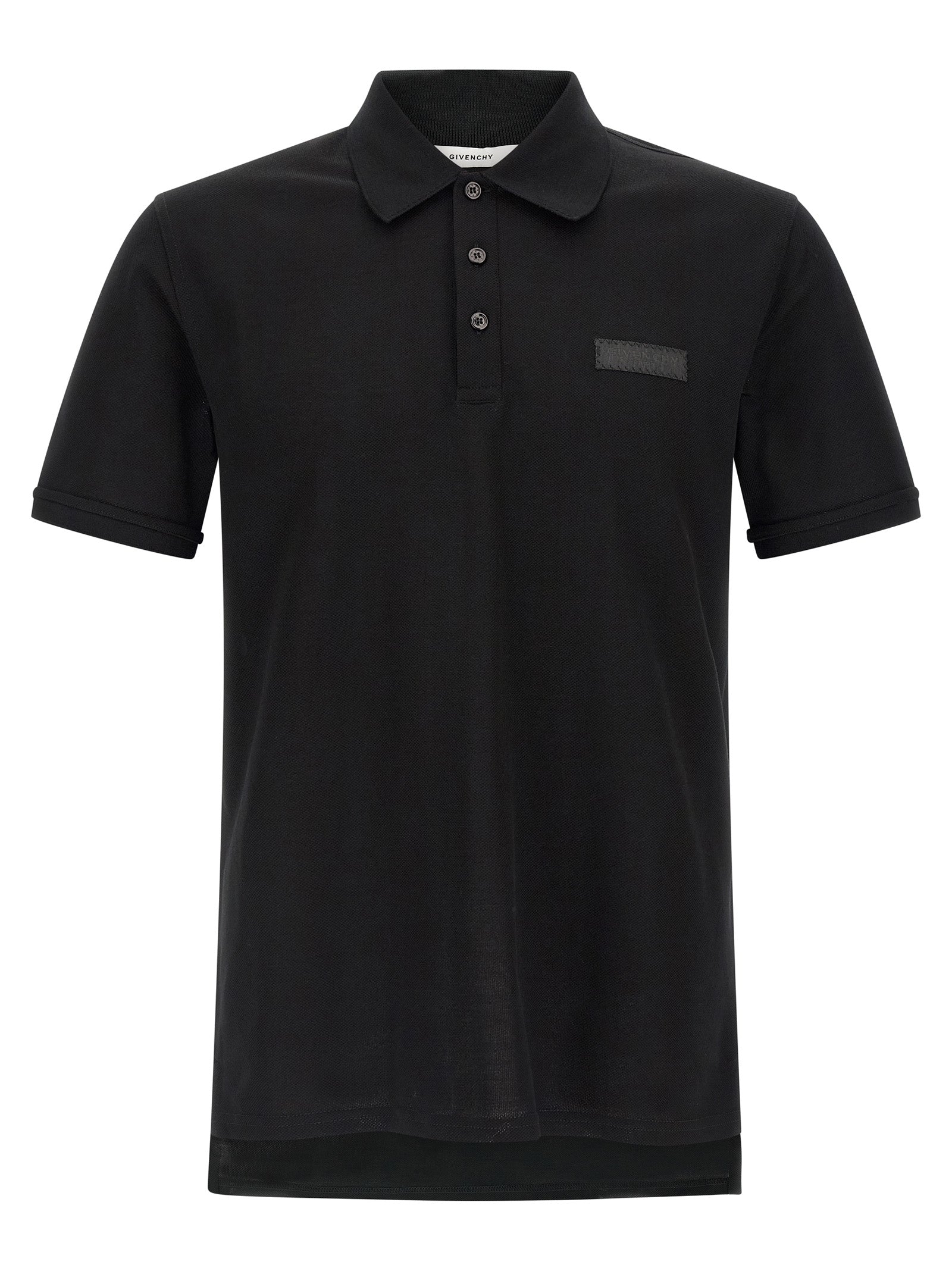 Givenchy Men Logo Patch Polo Shirt GIVENCHY