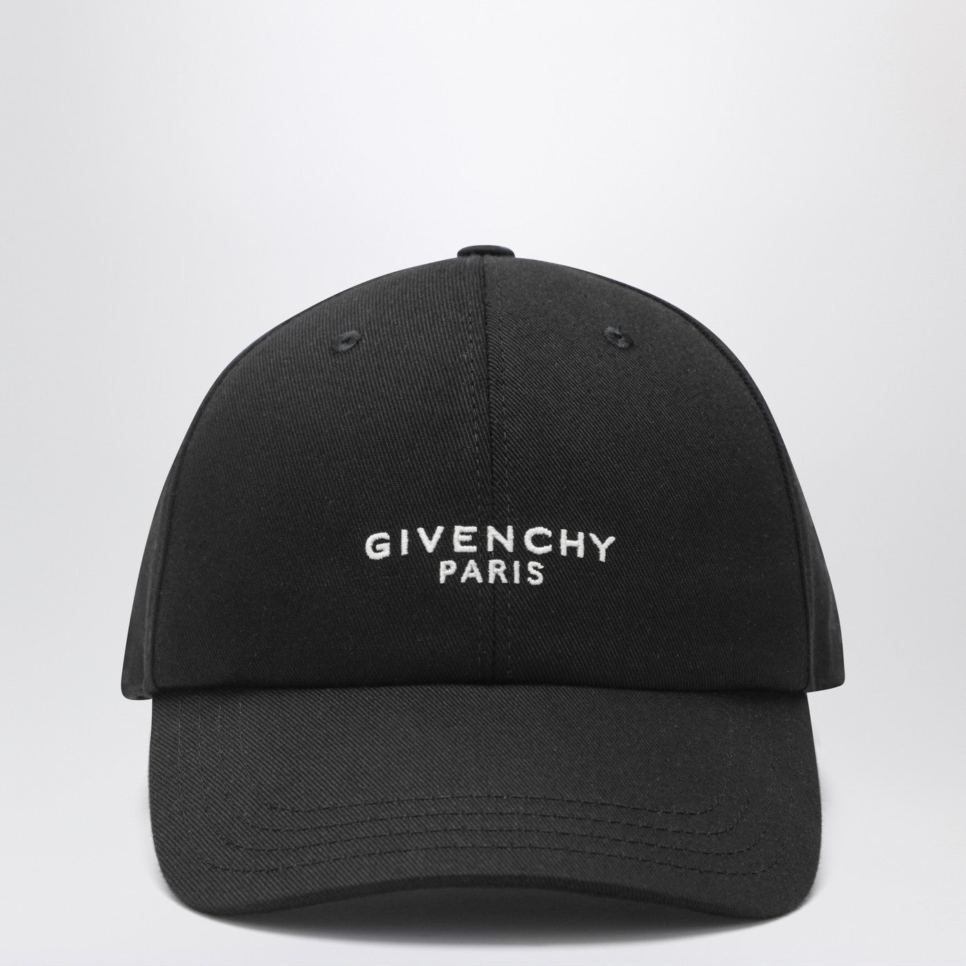 Givenchy Black Baseball Cap With Logo Men GIVENCHY