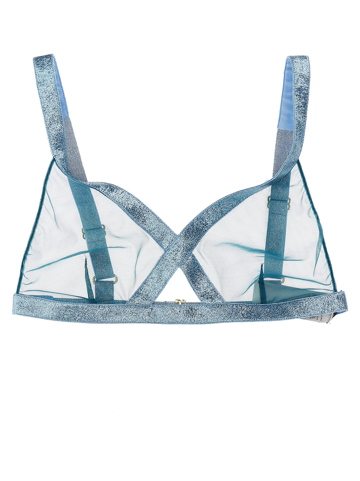 Tom Ford Women Iridescent Sable Tulle Top TOM FORD