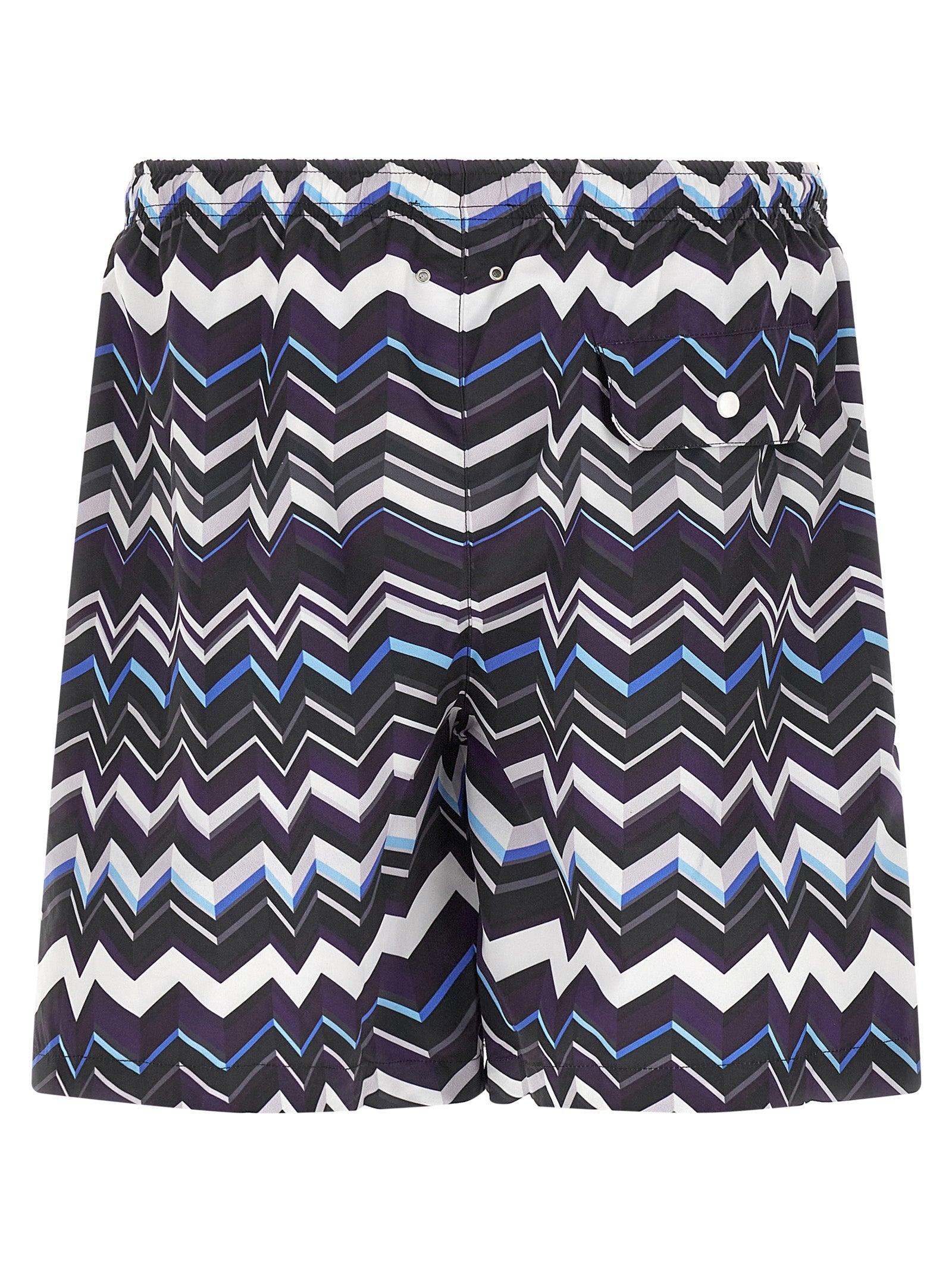 Missoni Men Irregular Zig Zag Swimsuit MISSONI